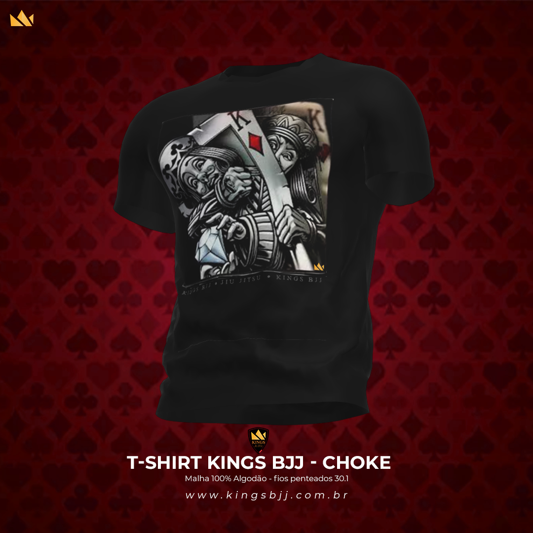 Nome do produto  Camisa Kings Bjj - Choke