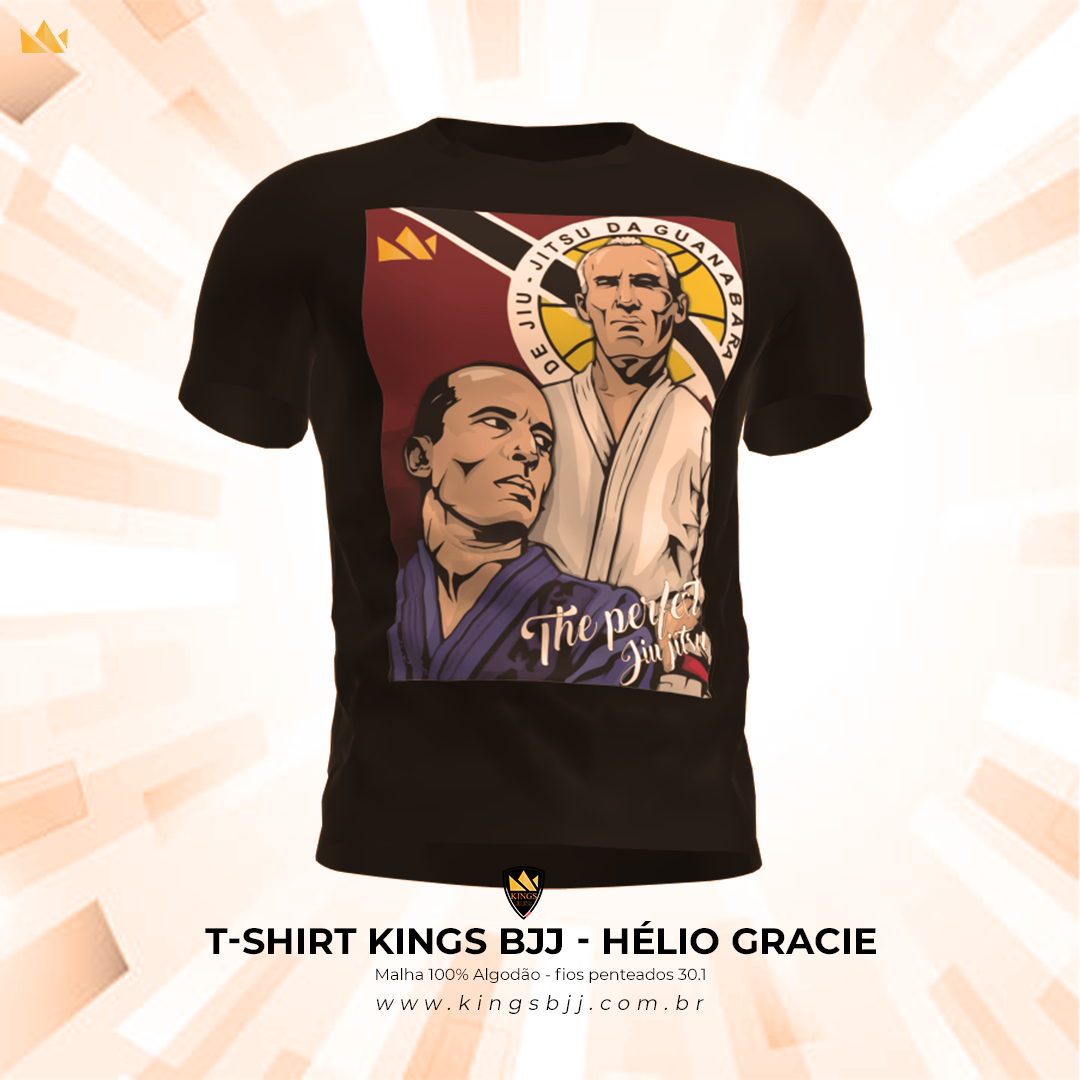 Nome do produto  Camisa Kings Bjj - Hélio Grácie