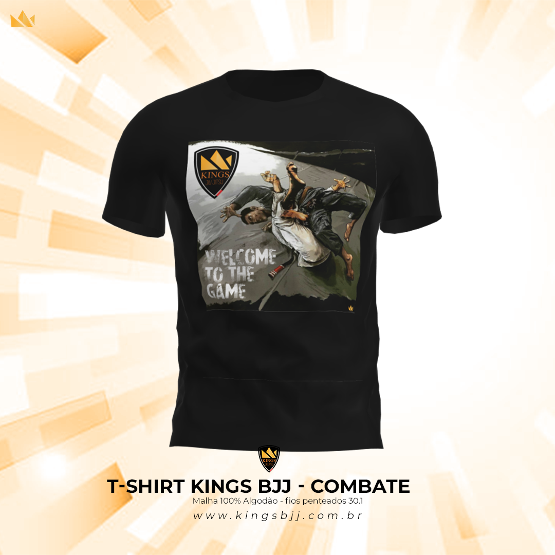Nome do produto  Camisa Kings Bjj - Combate