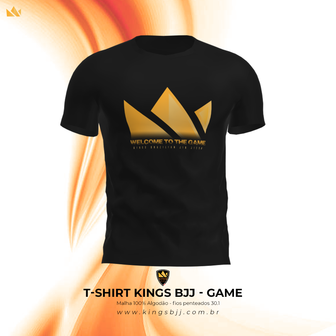 Nome do produto  Camisa Kings Bjj - Game