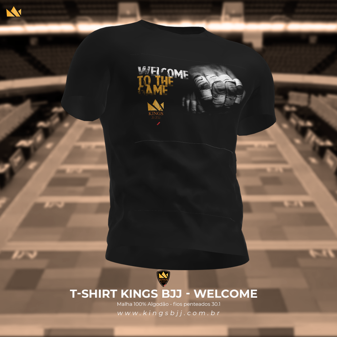 Nome do produto  Camisa Kings Bjj -Welcome to the game