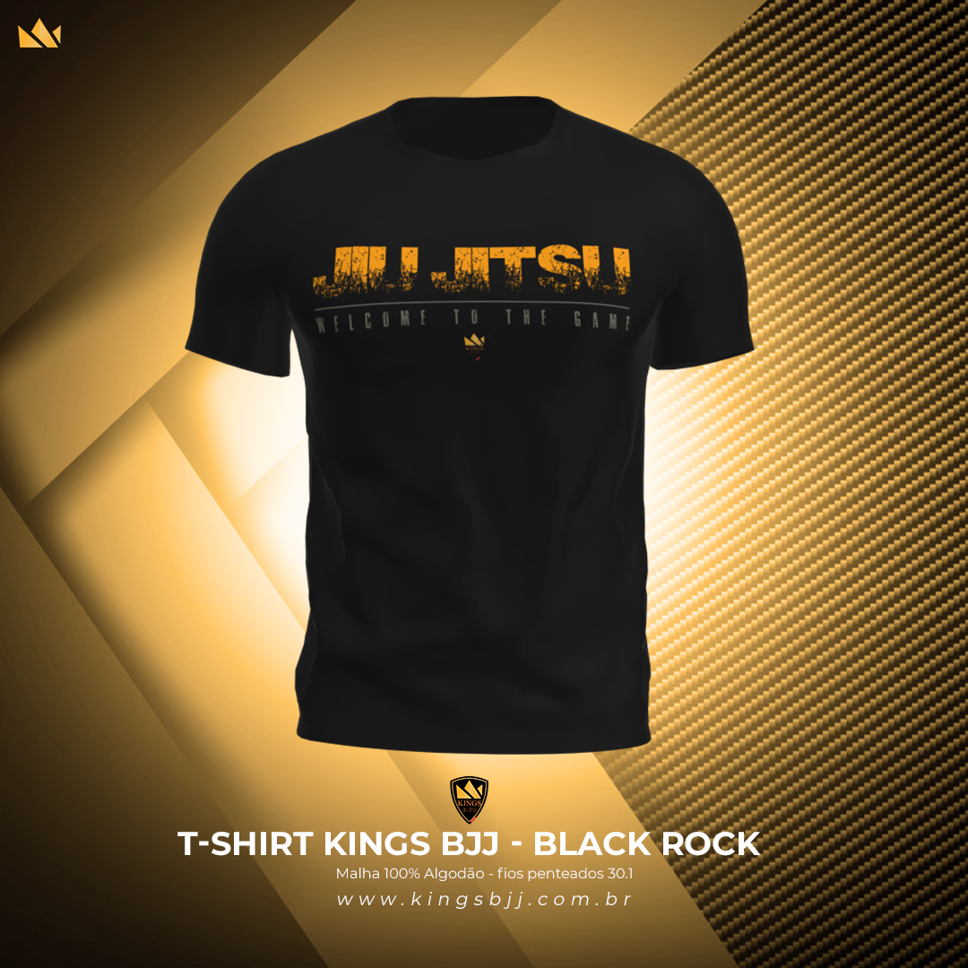 Nome do produto  Camisa Kings Bjj - Black Rock