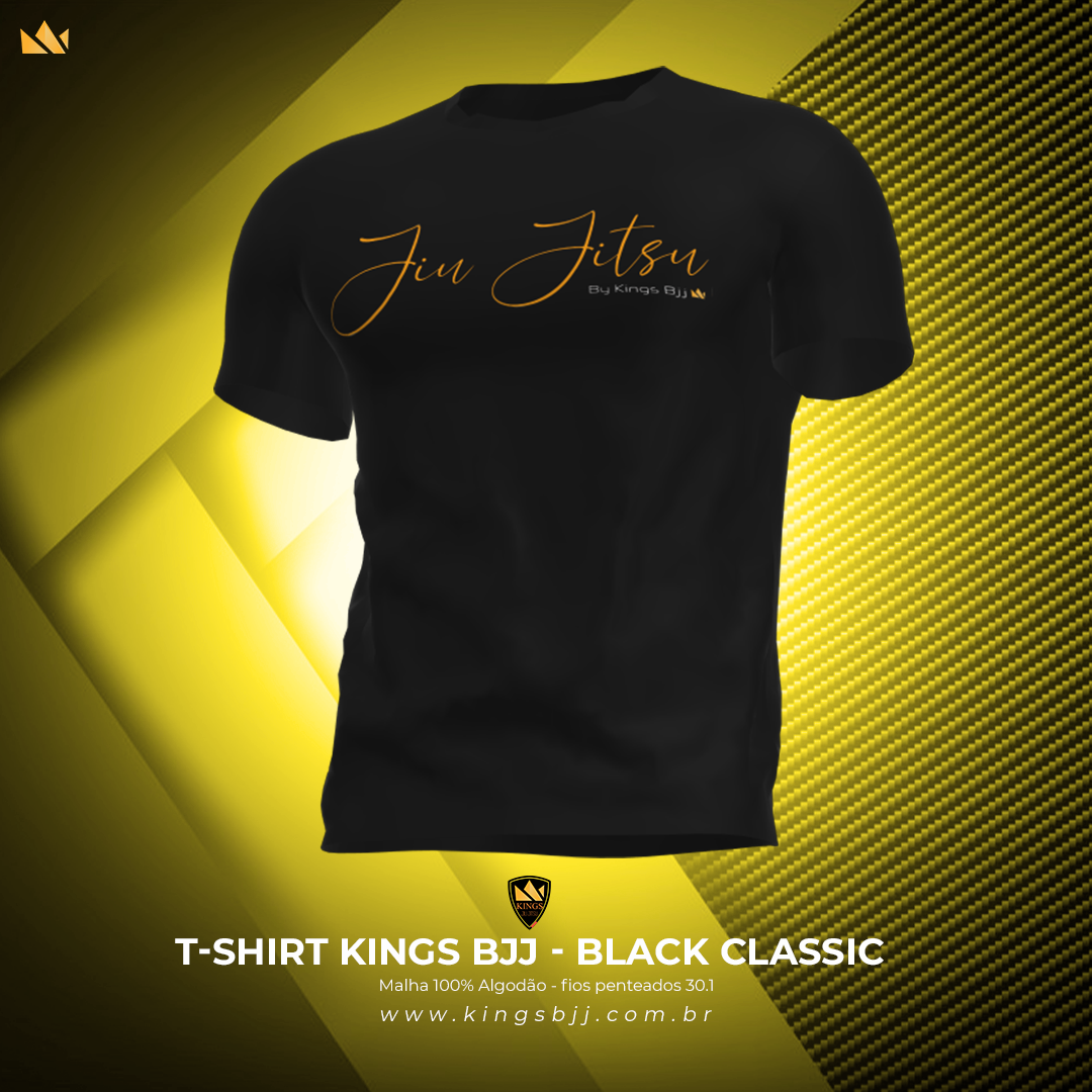 Nome do produto  Camisa Kings Bjj - Black Classic