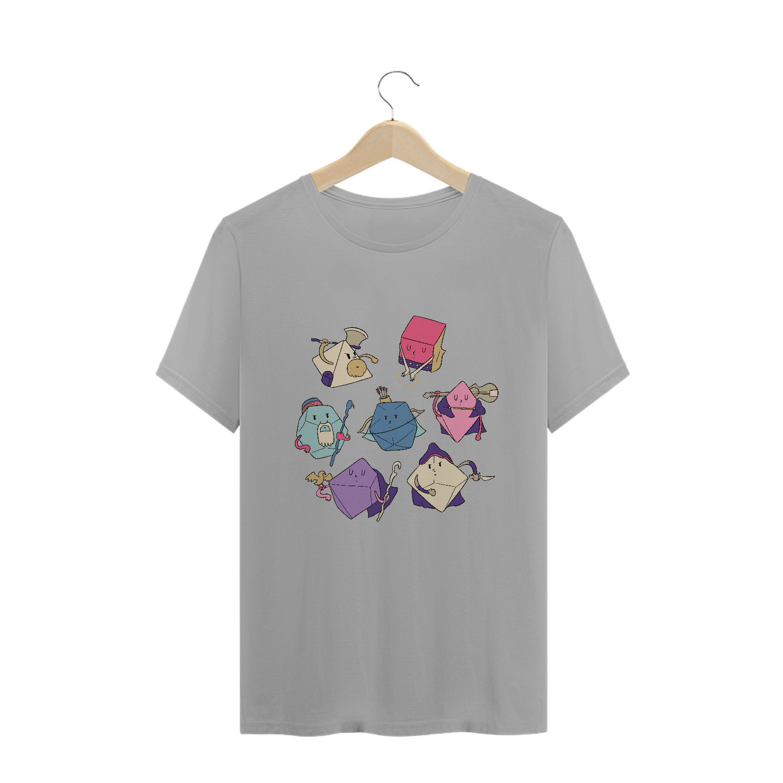 Camiseta Dice Characters