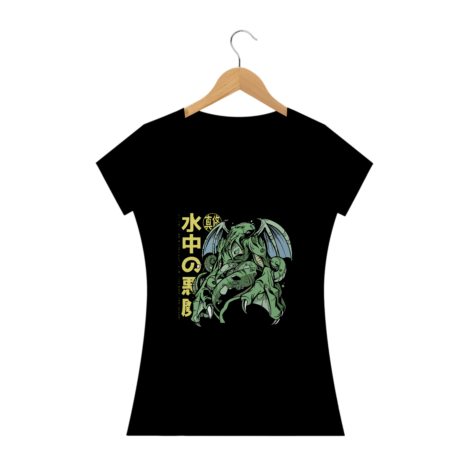 Camiseta feminina Cthulhu