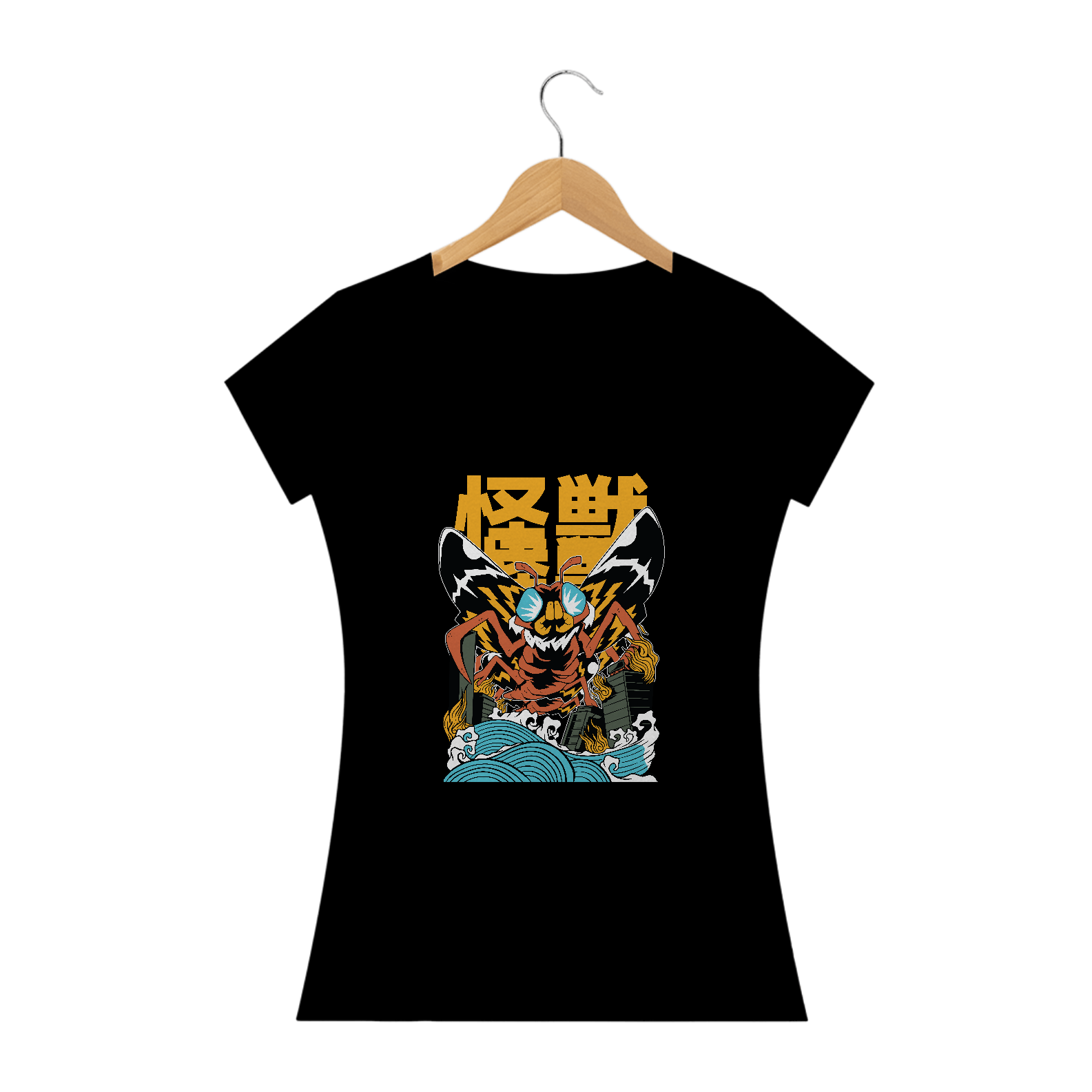 Camiseta feminina Kaiju The Butterfly