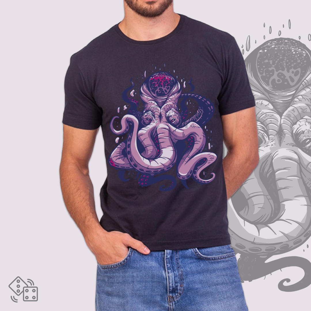 Camiseta masculina Kraken
