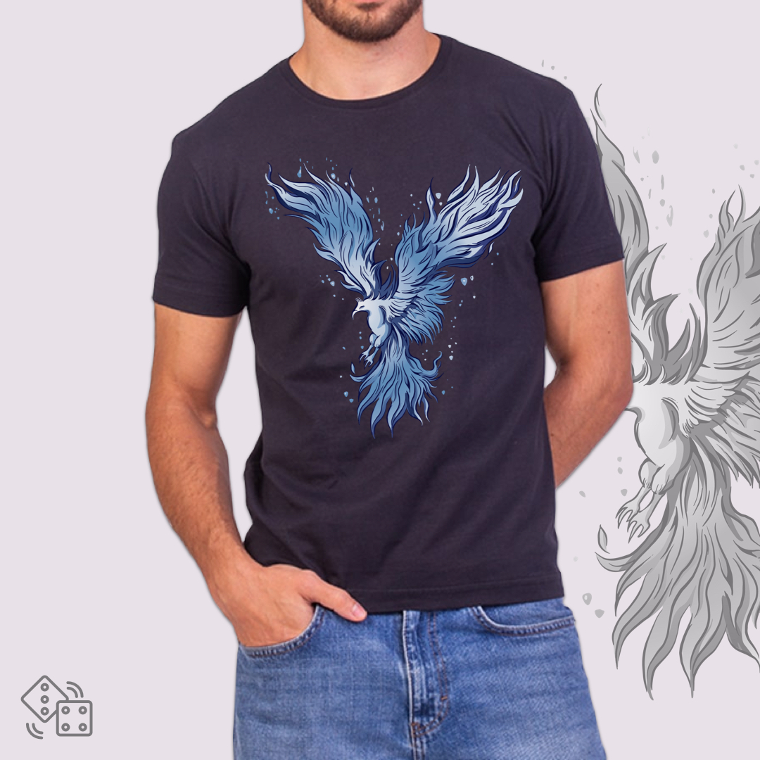 Camiseta masculina Blue Fenix