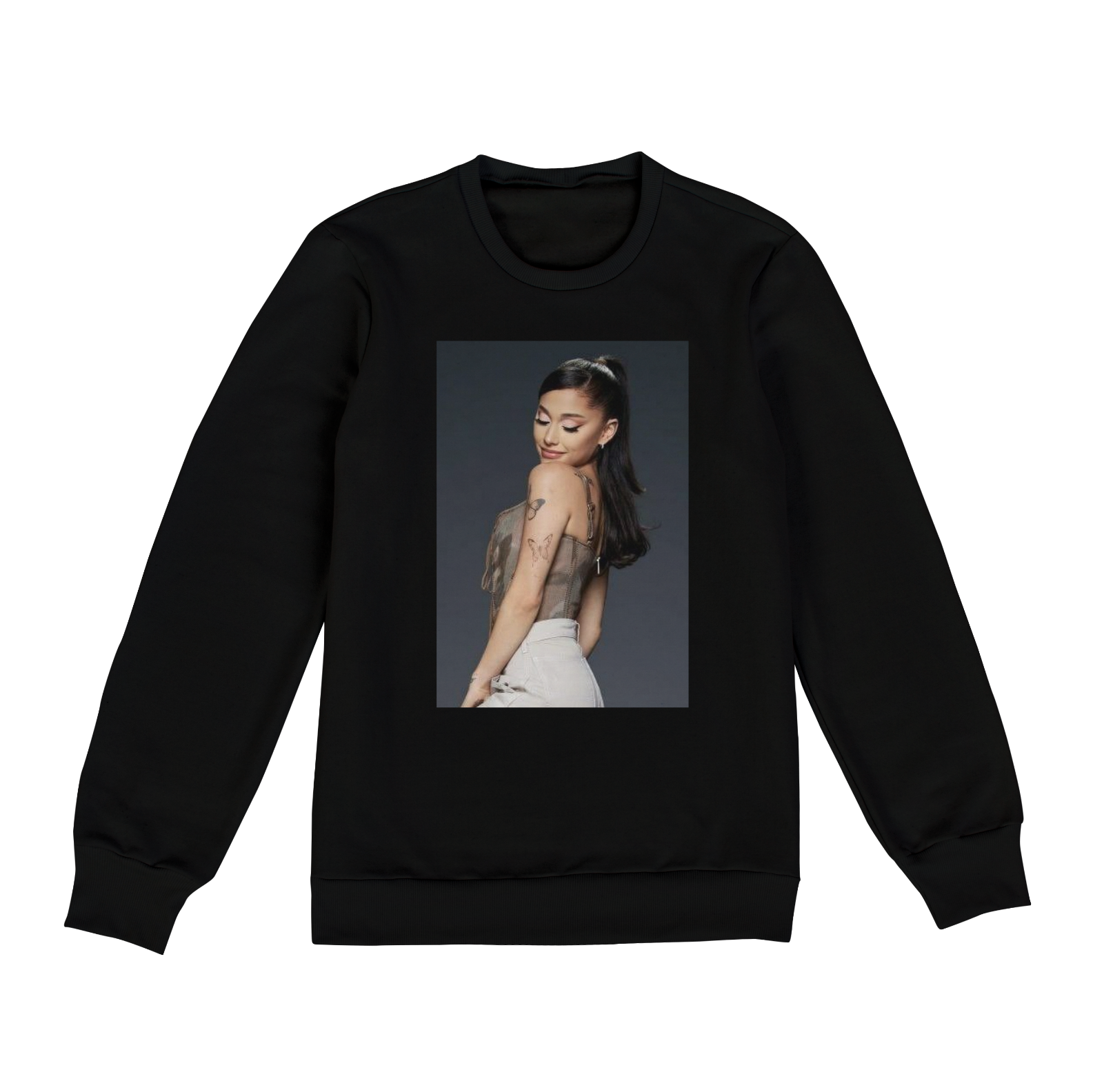 Nome do produto: Moletom Unissex Ariana Grande
