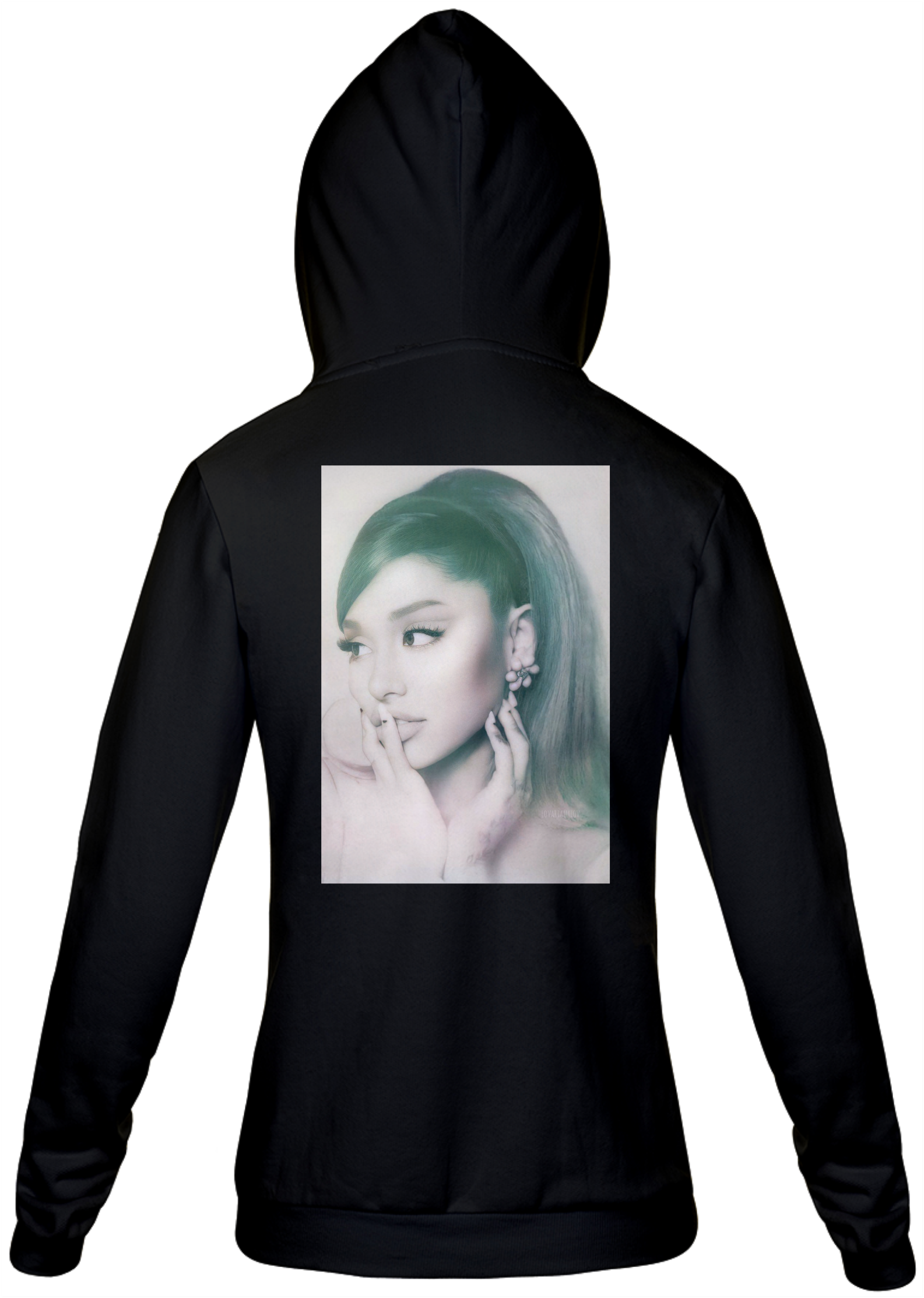 Moletom com Zíper Unissex Ariana Grande