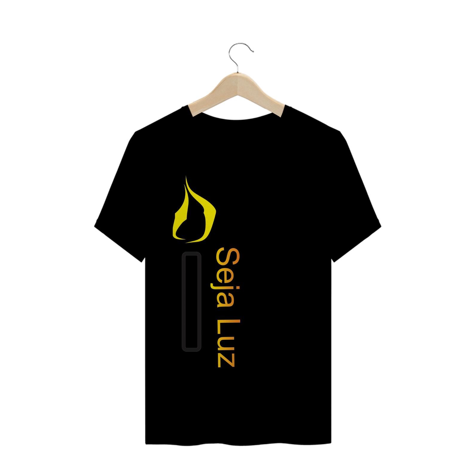 Blusa masculina Seja luz