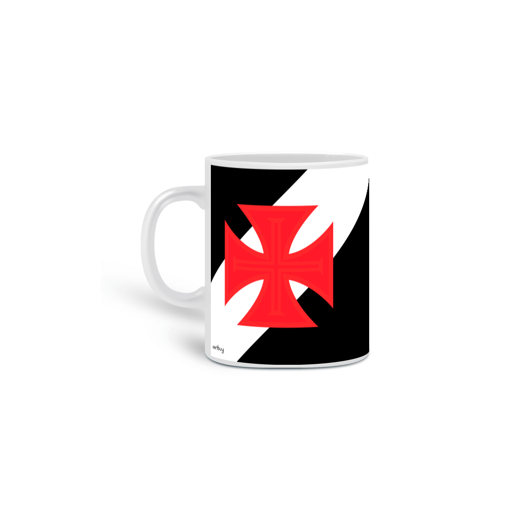 Caneca Vasco da Gama - Camisa 10 Preta