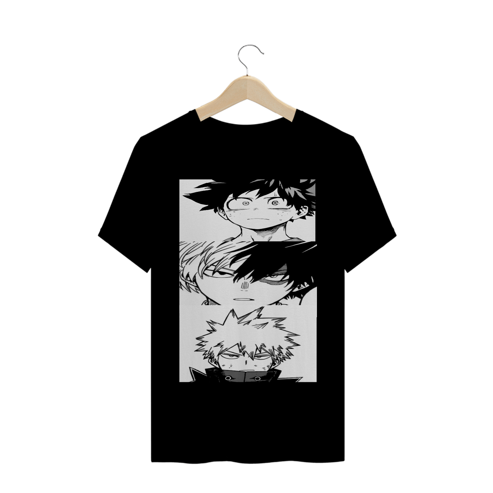 Camiseta DEKU, TODOROKI E BAKUGOU