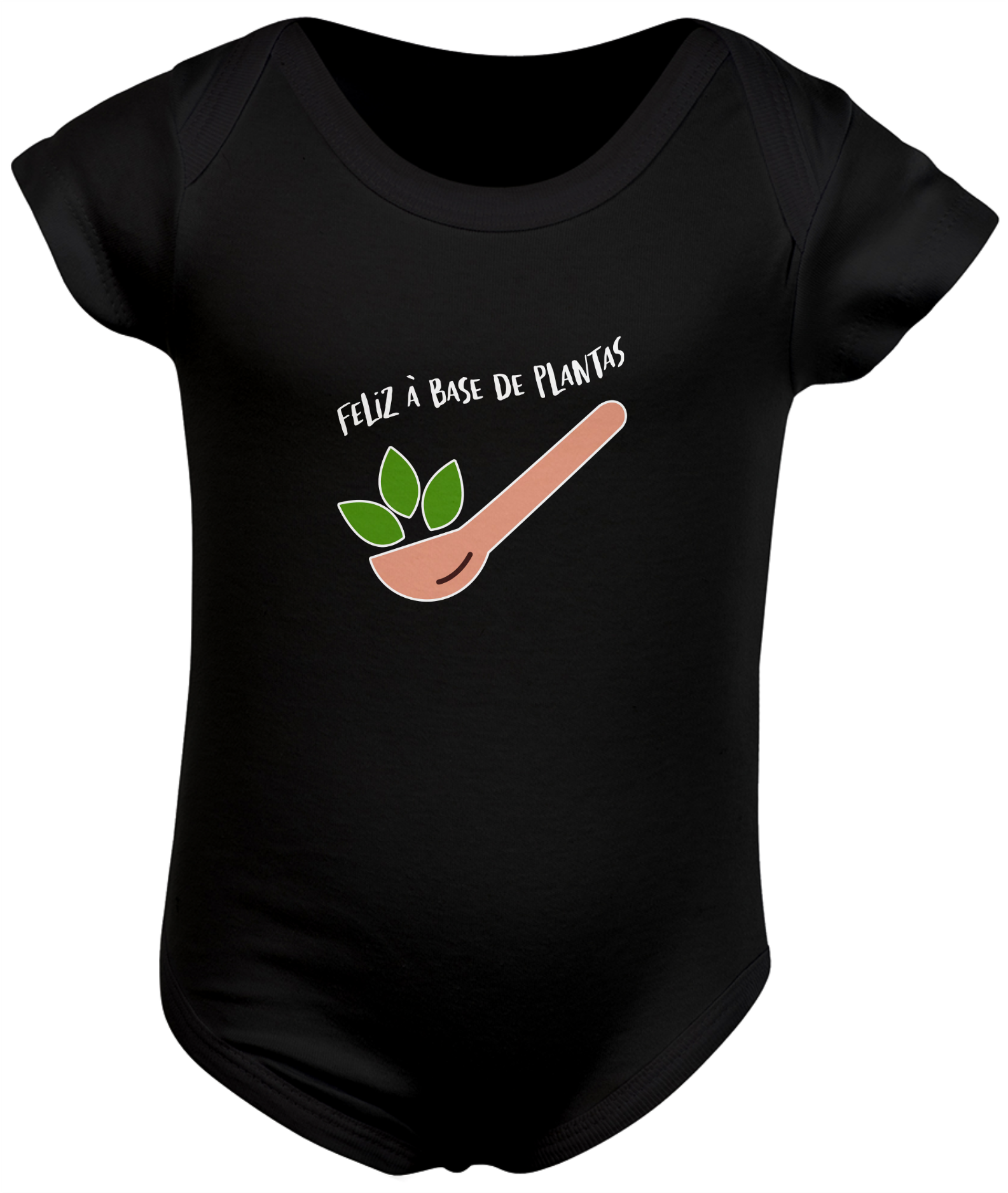 Nome do produto  Body bebê Feliz a base de plantas