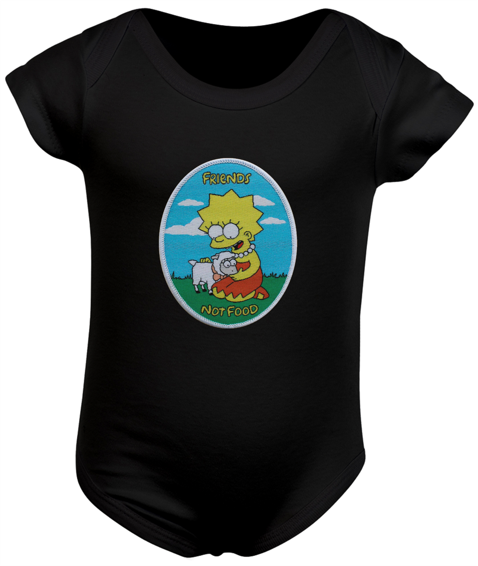 Nome do produto  Body bebê Friends Not food