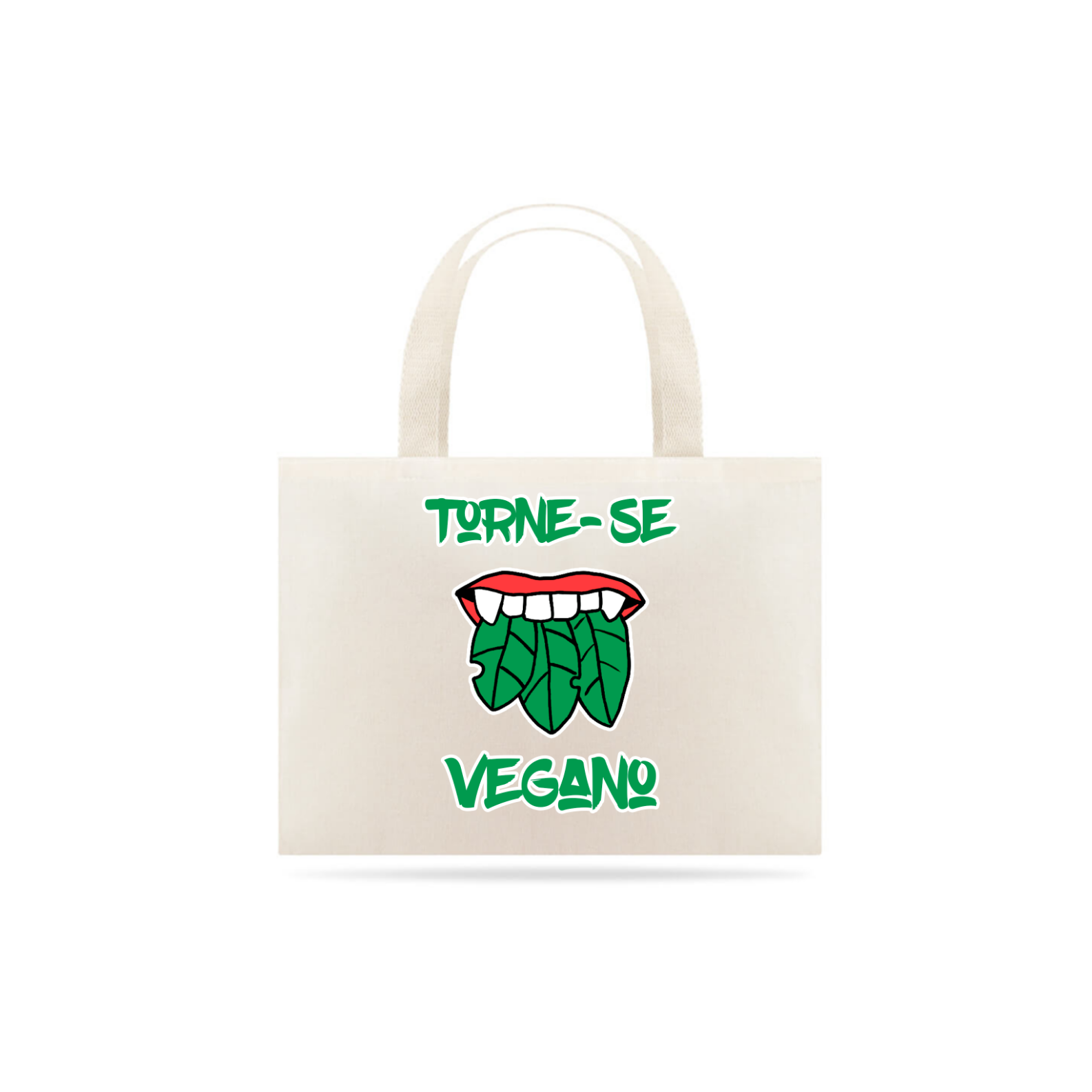 Nome do produto  Bolsa para o adulto: Torne-se vegano.