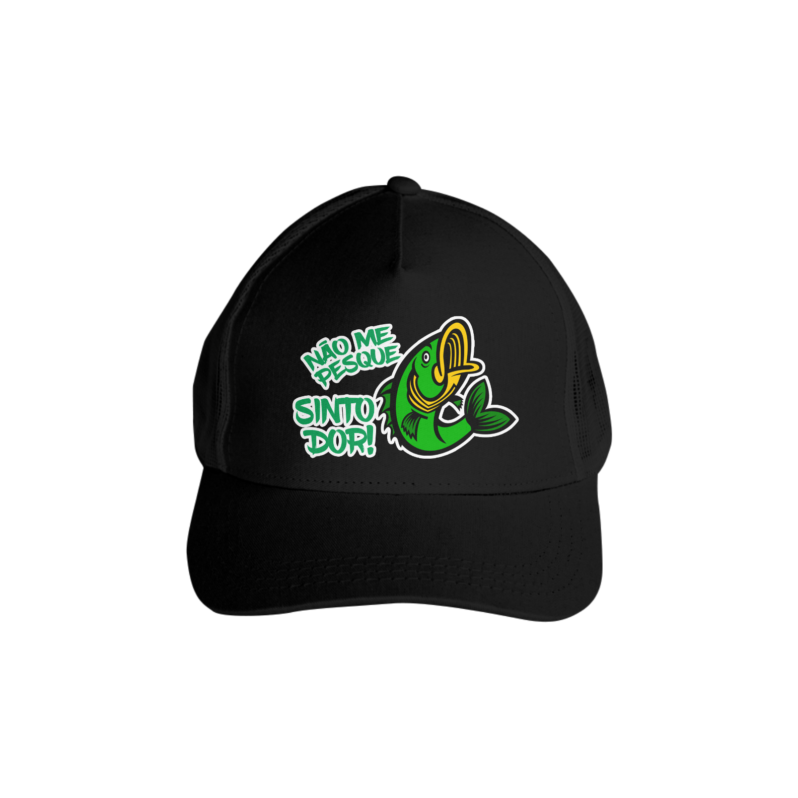 Nome do produto  Boné Não me pesque - peixinho