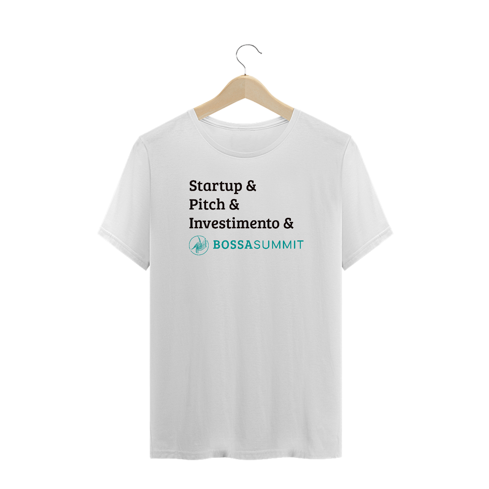 Camiseta Plus Size - Startup & Pitch & Investimento