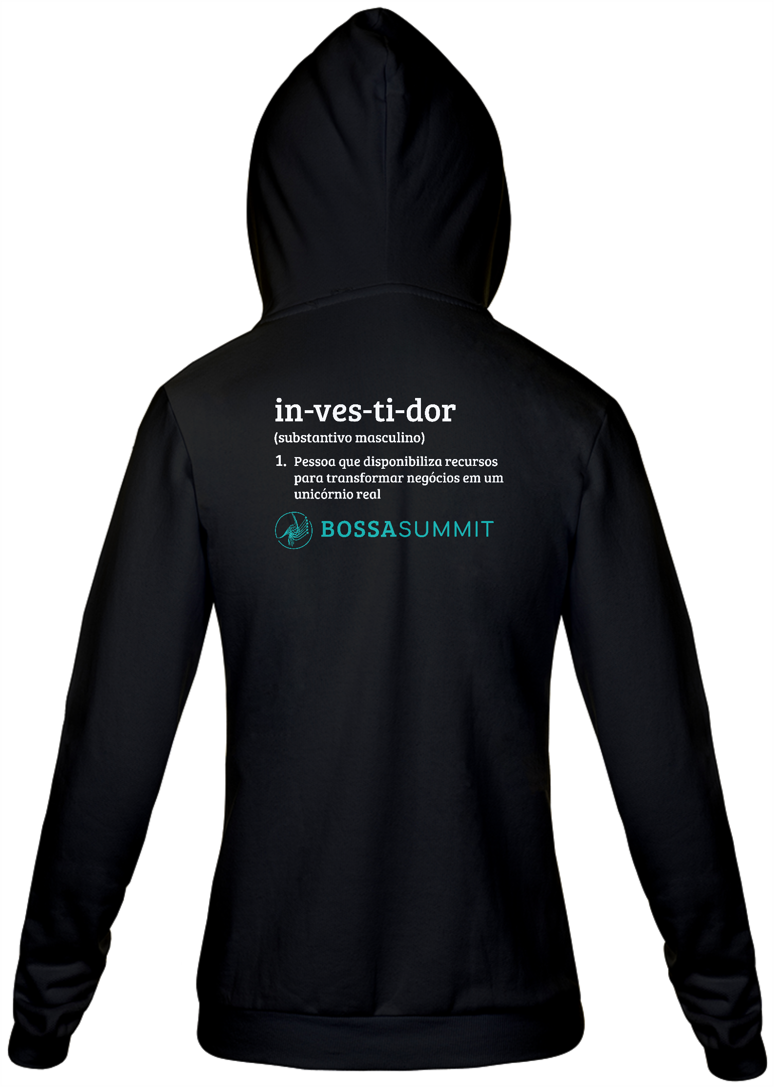 Moletom com Zíper - in-ves-ti-dor