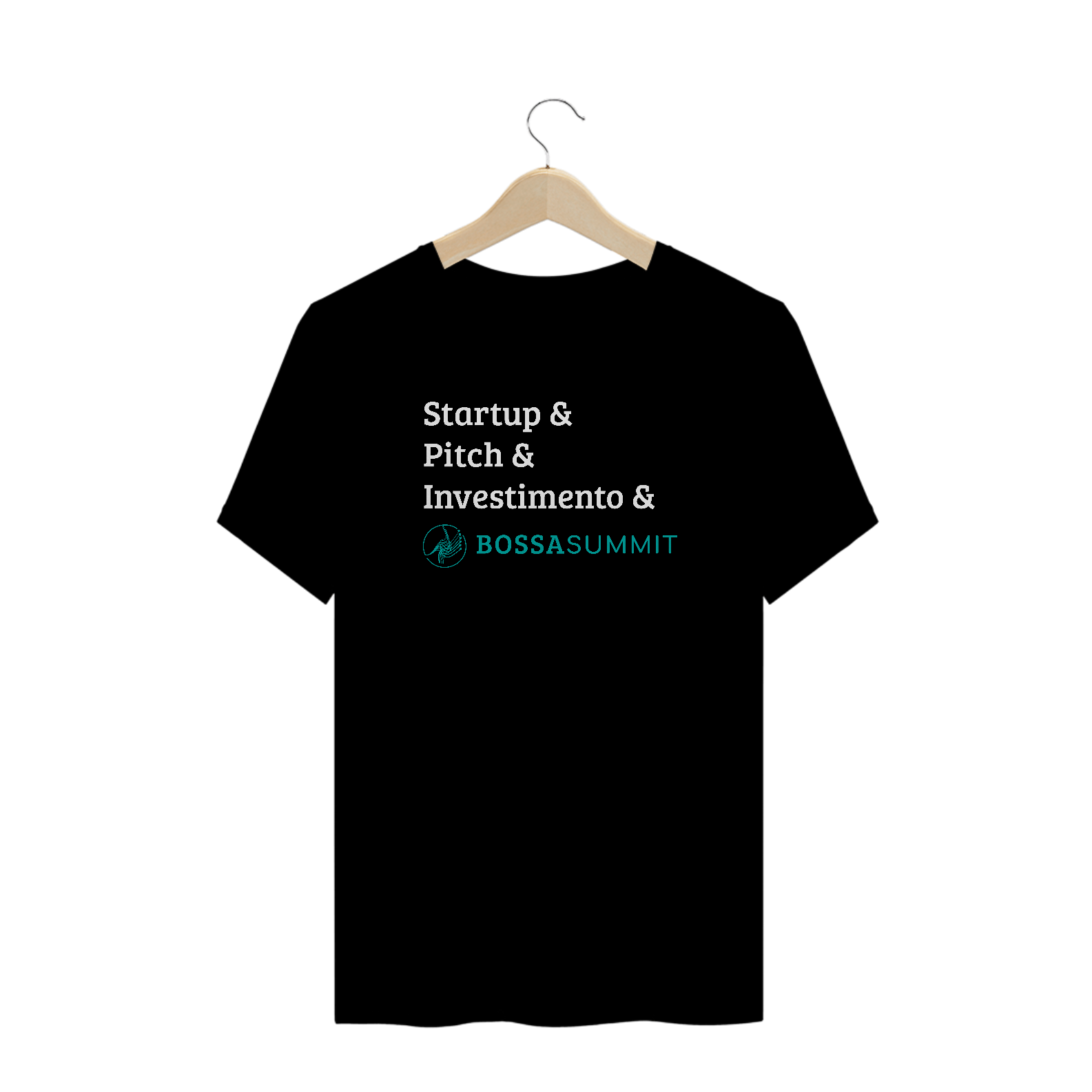 Camiseta Plus Size - Startup & Pitch & Investimento
