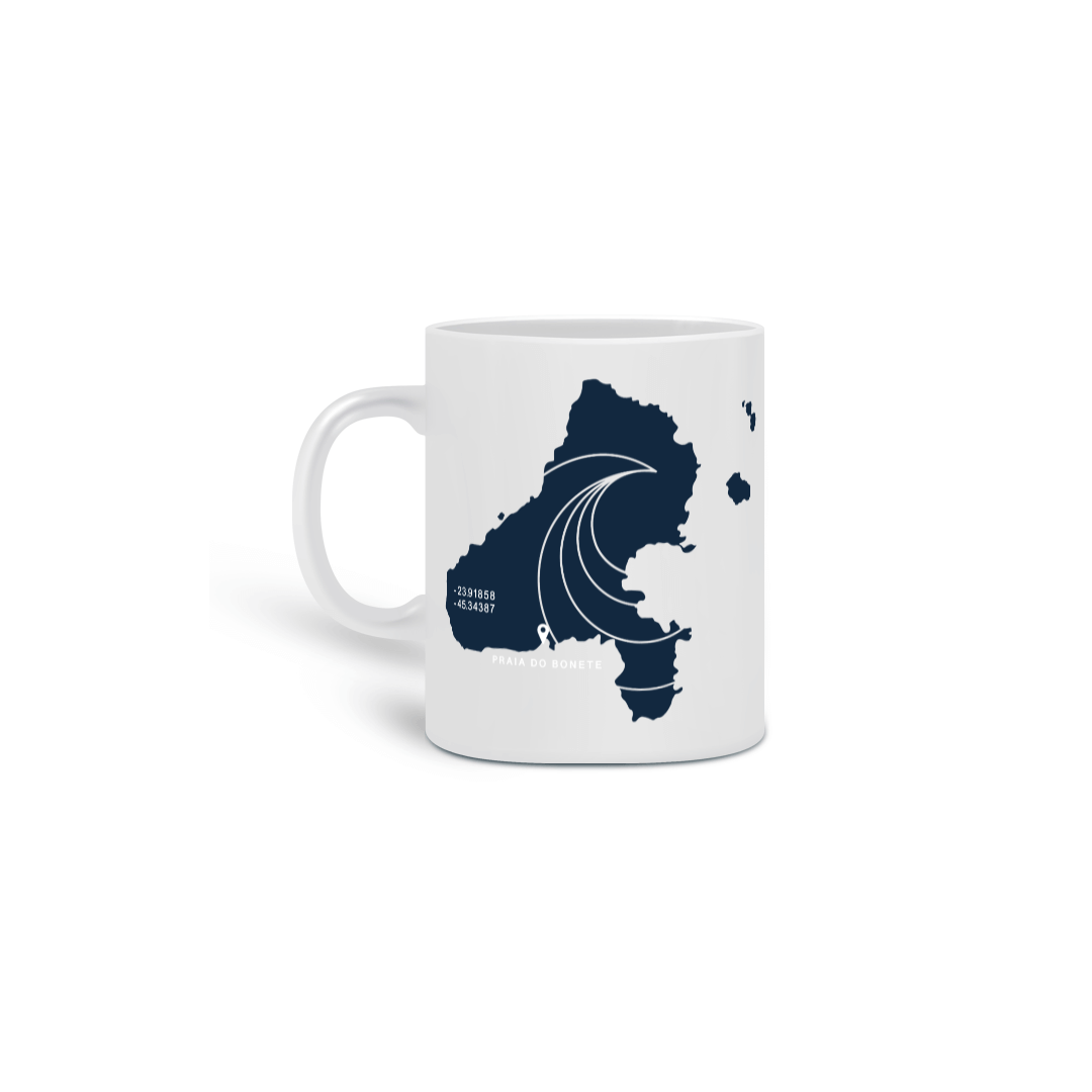 Caneca Mapa