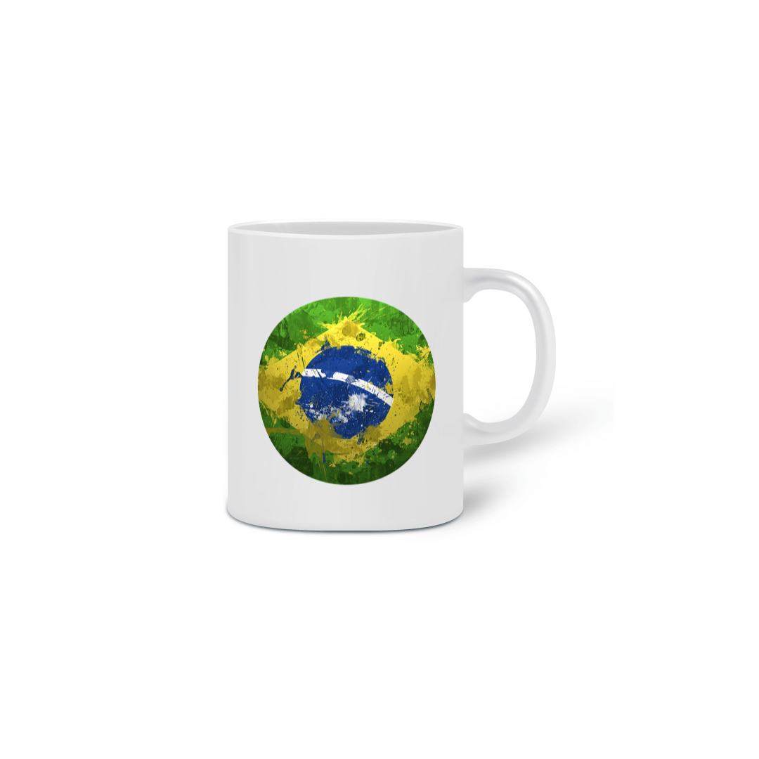 Nome do produto  Caneca Brasil Logo