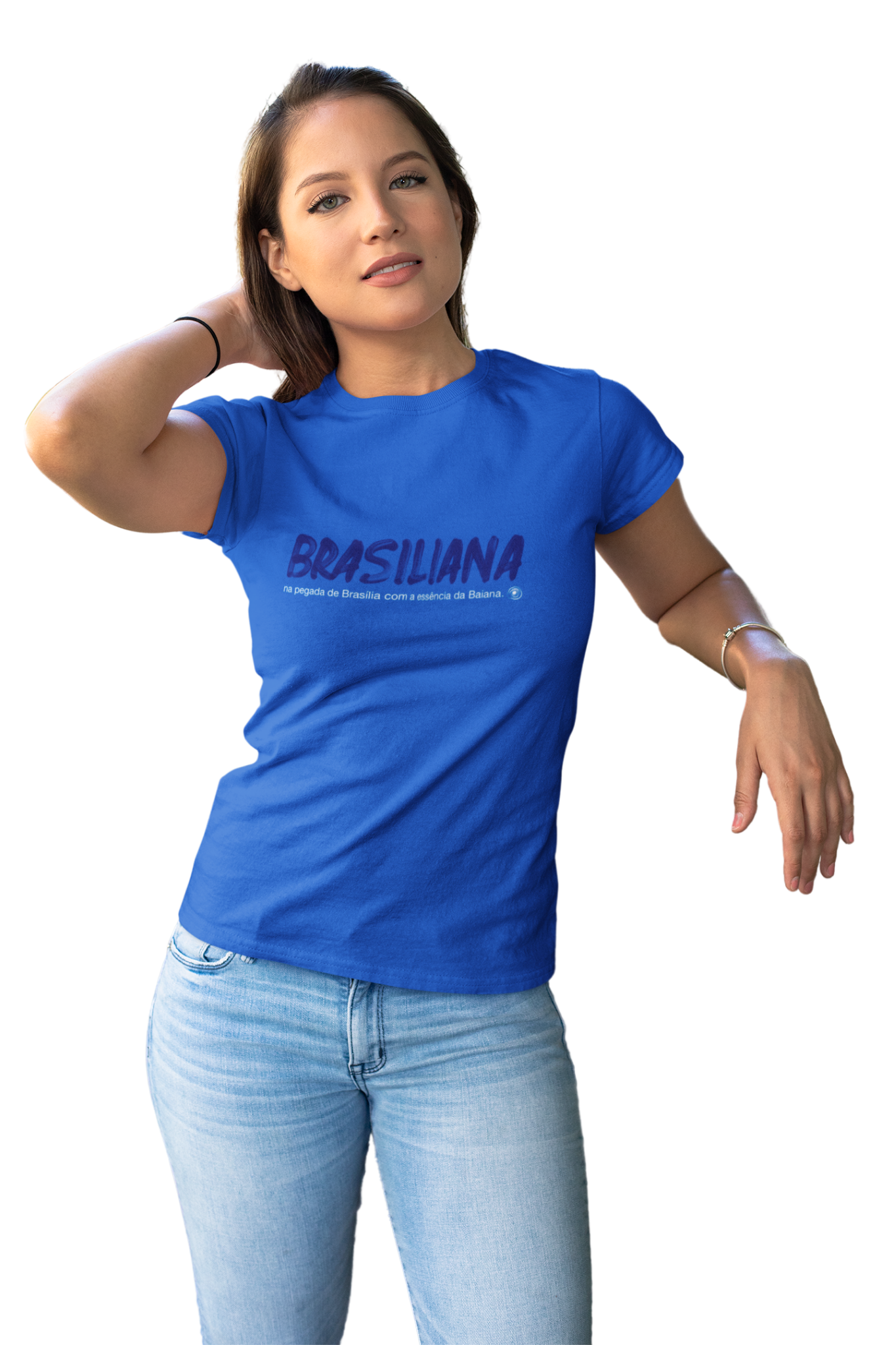 Brasiliana Quality azul - letras brancas