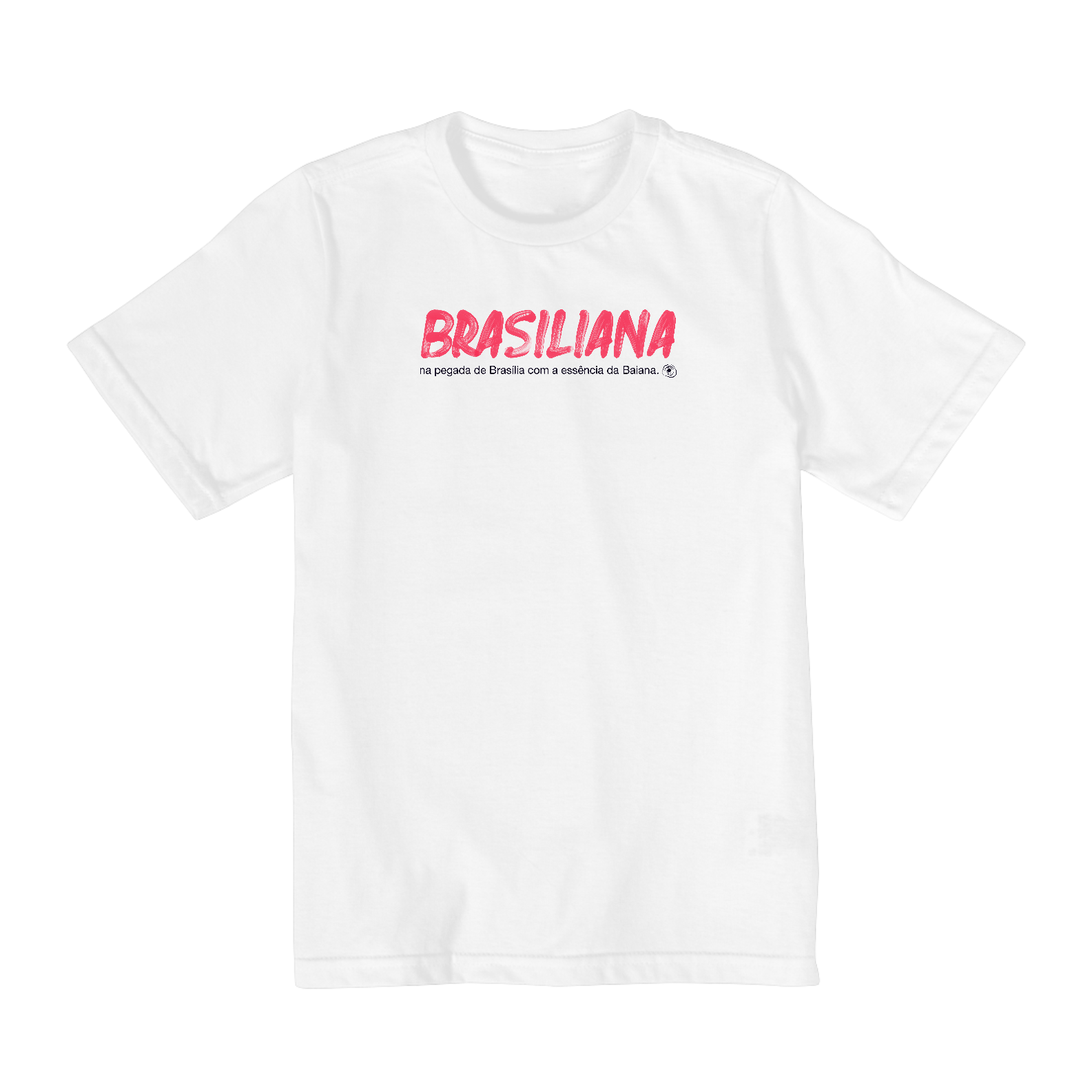 Brasiliana rosa - letras pretas