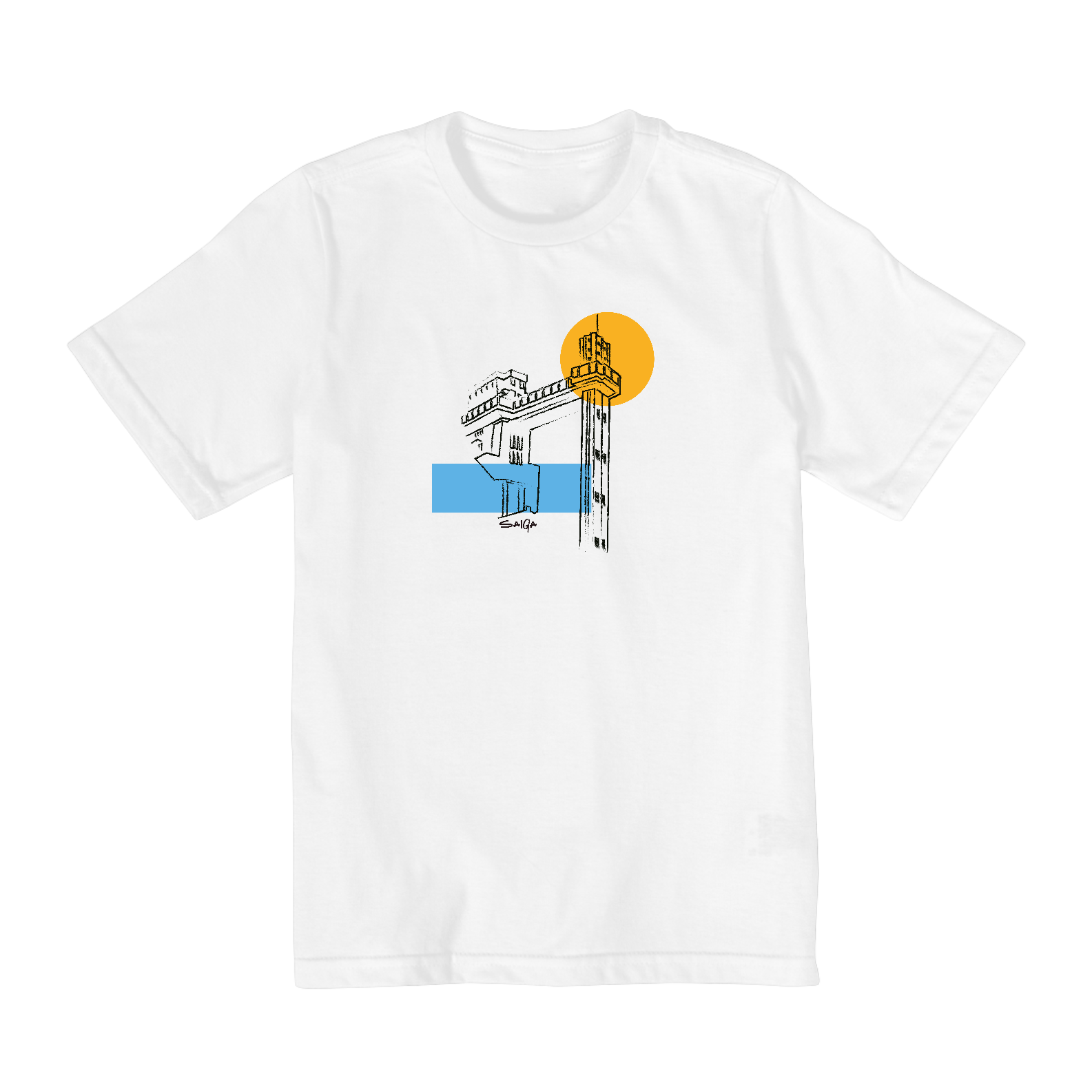 Camiseta Infantil 10 a 14 - Elevador Lacerda