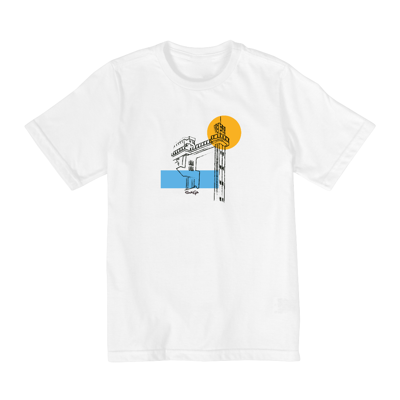 Camiseta Infantil 2 a 8 - Elevador Lacerda