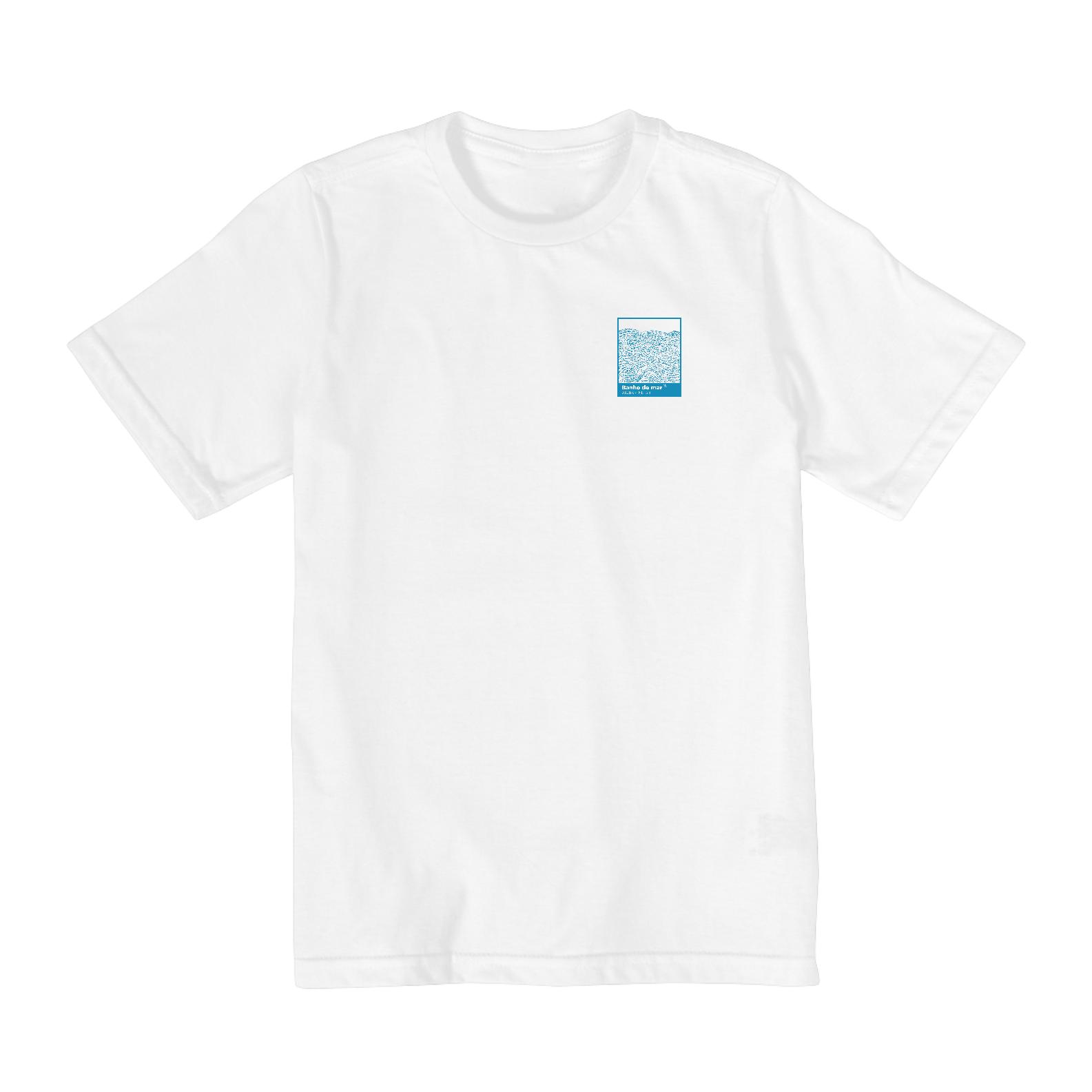 Camiseta Infantil 10 a 14 - Banho de mar 