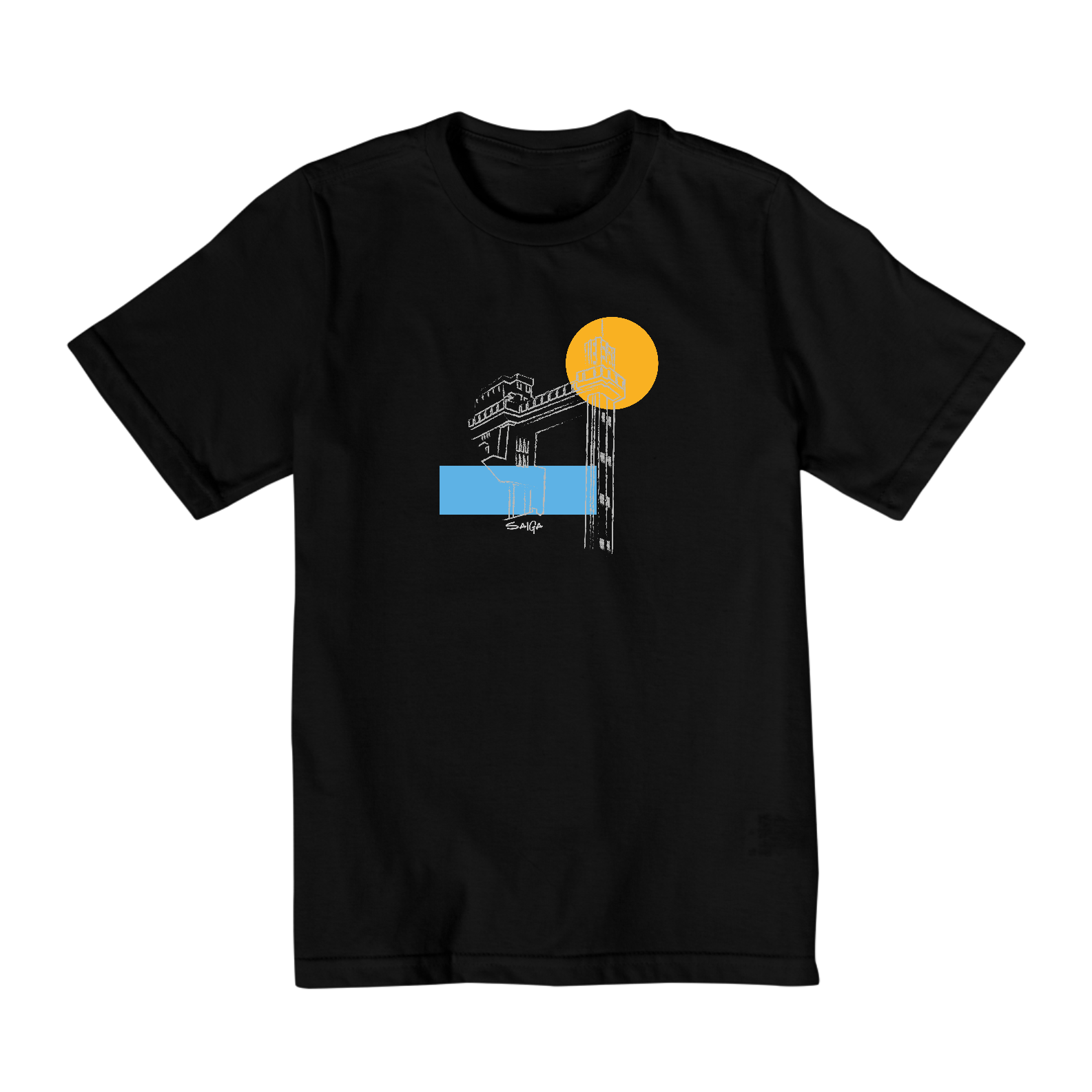 Camiseta Infantil 2 a 8 - Elevador Lacerda