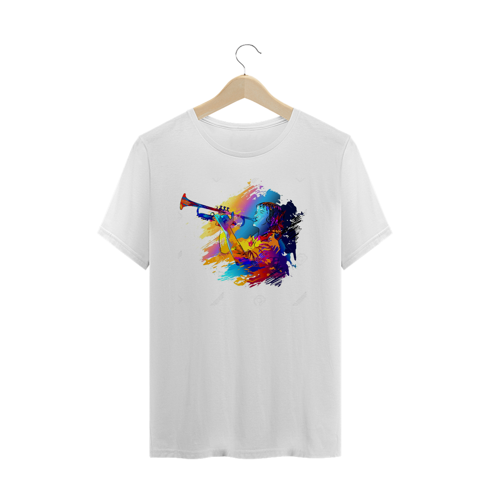 Camiseta Masculina Trumpete