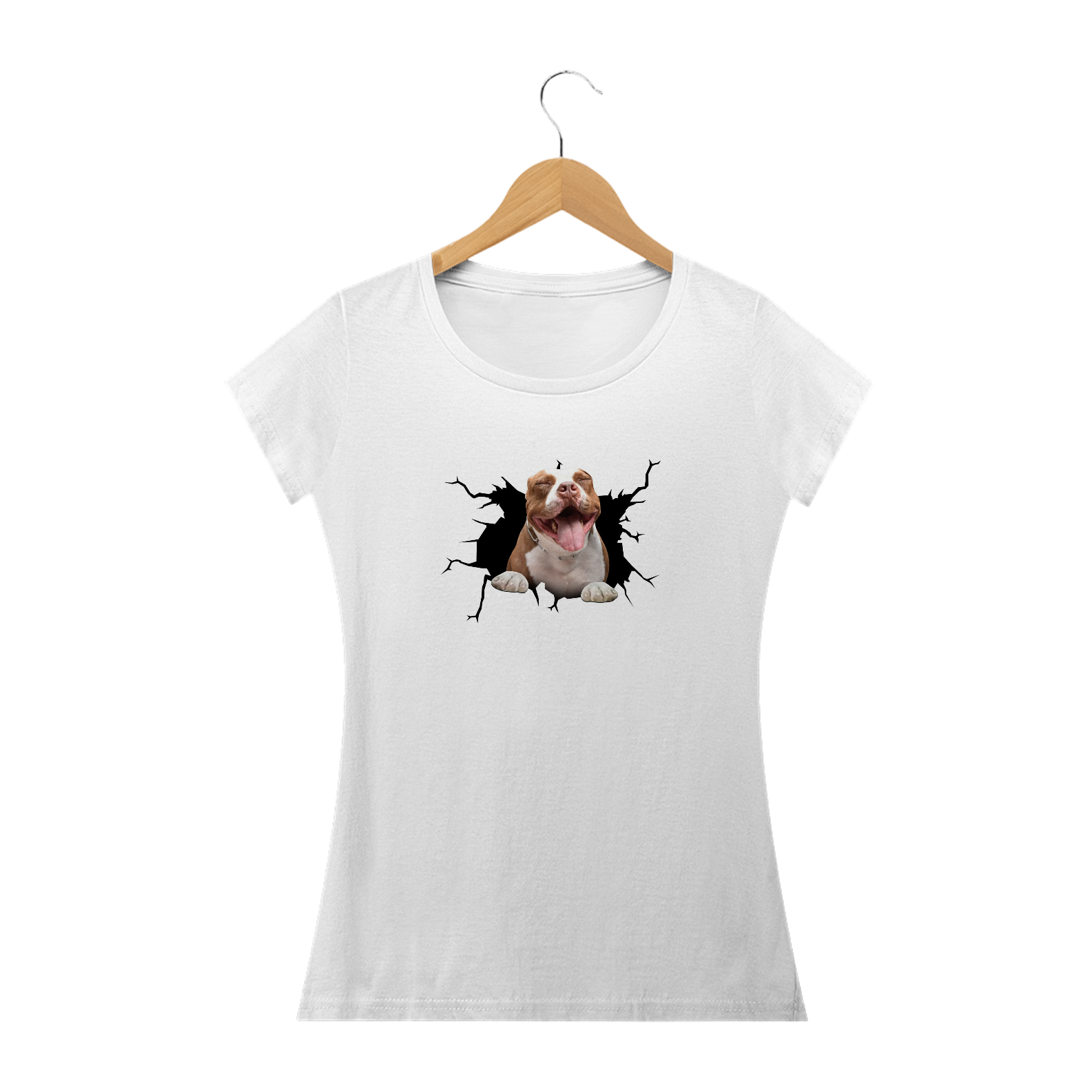 Camiseta Feminina PitBull