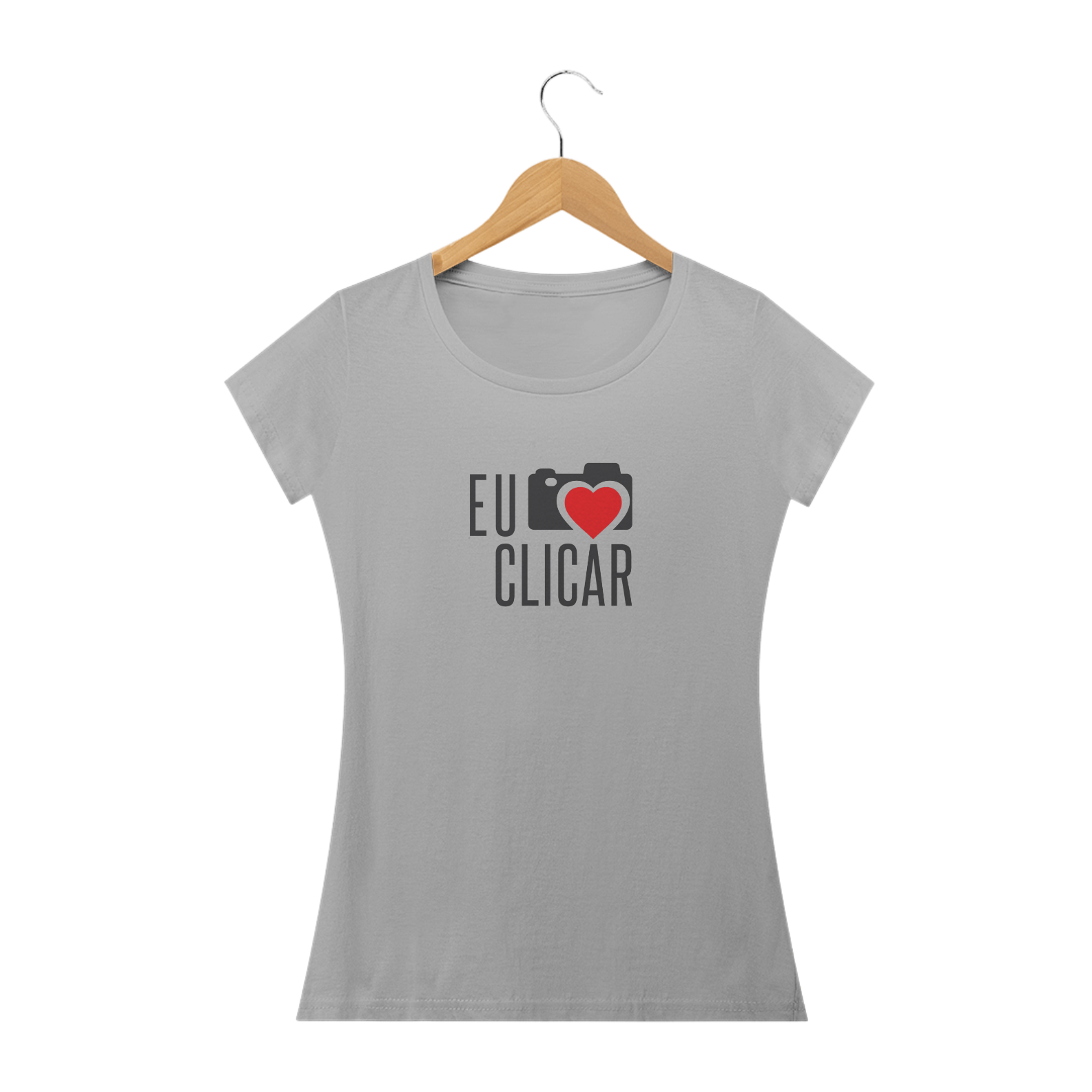 Camiseta Feminina Clicar