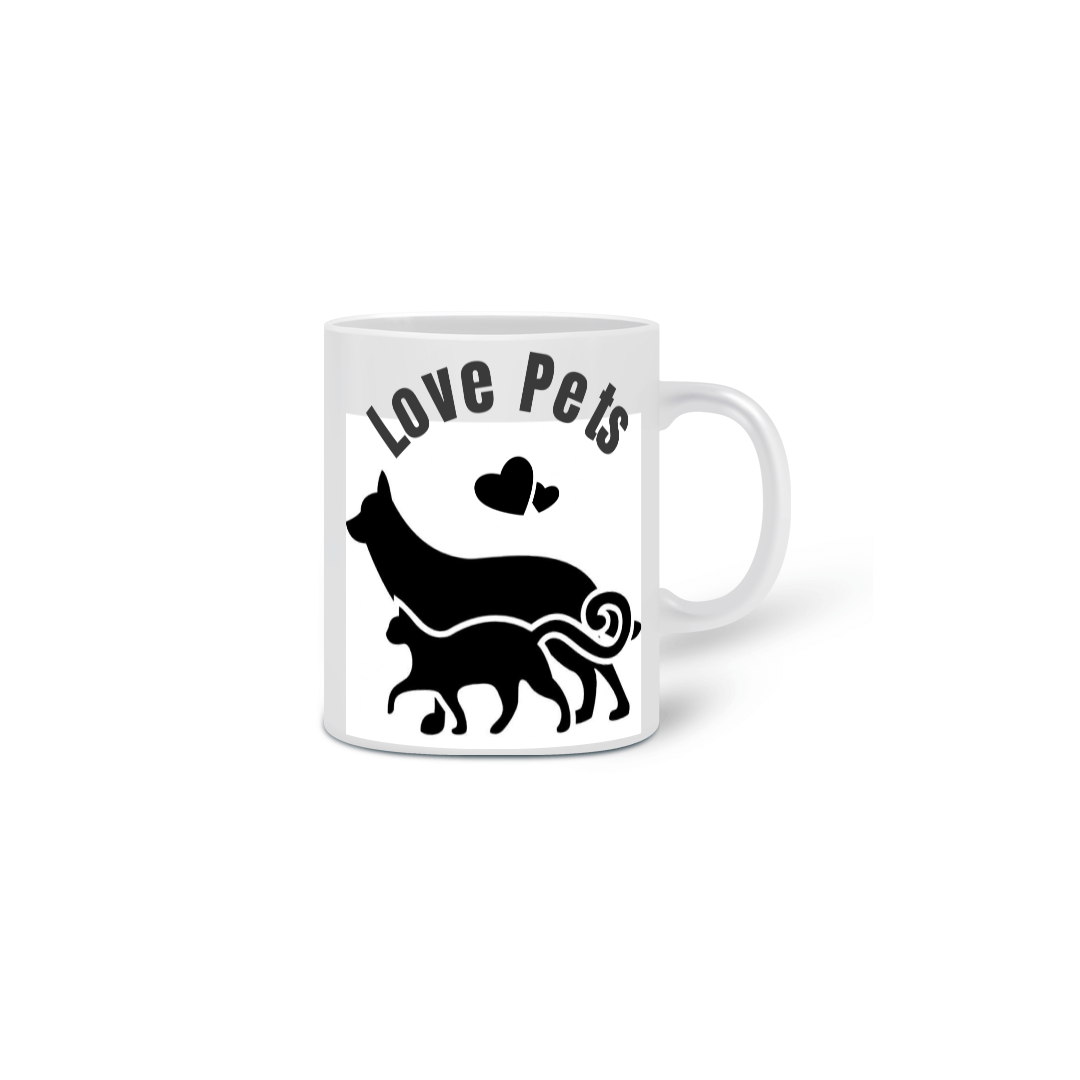 Caneca Love Pets