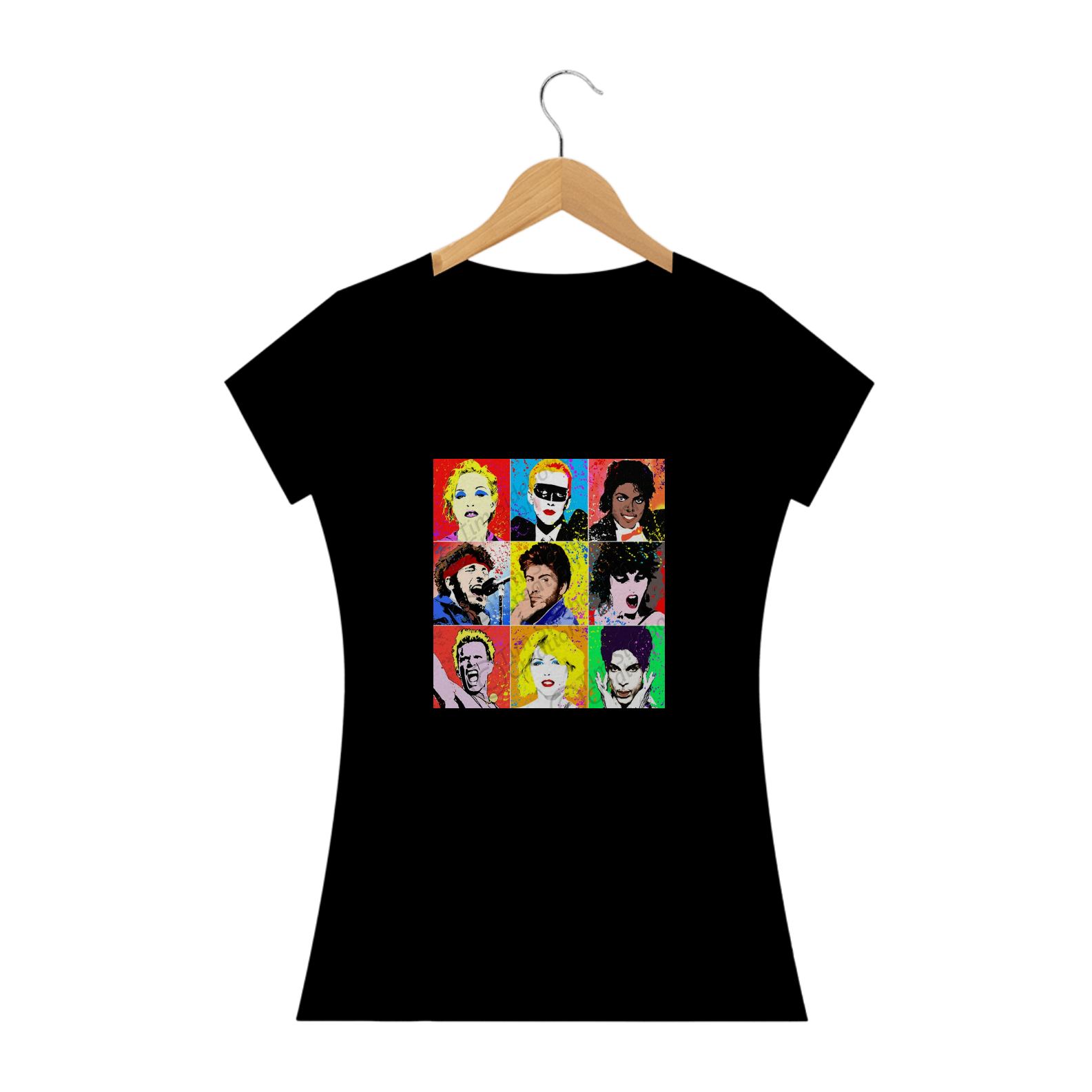 Camiseta Feminina Pops