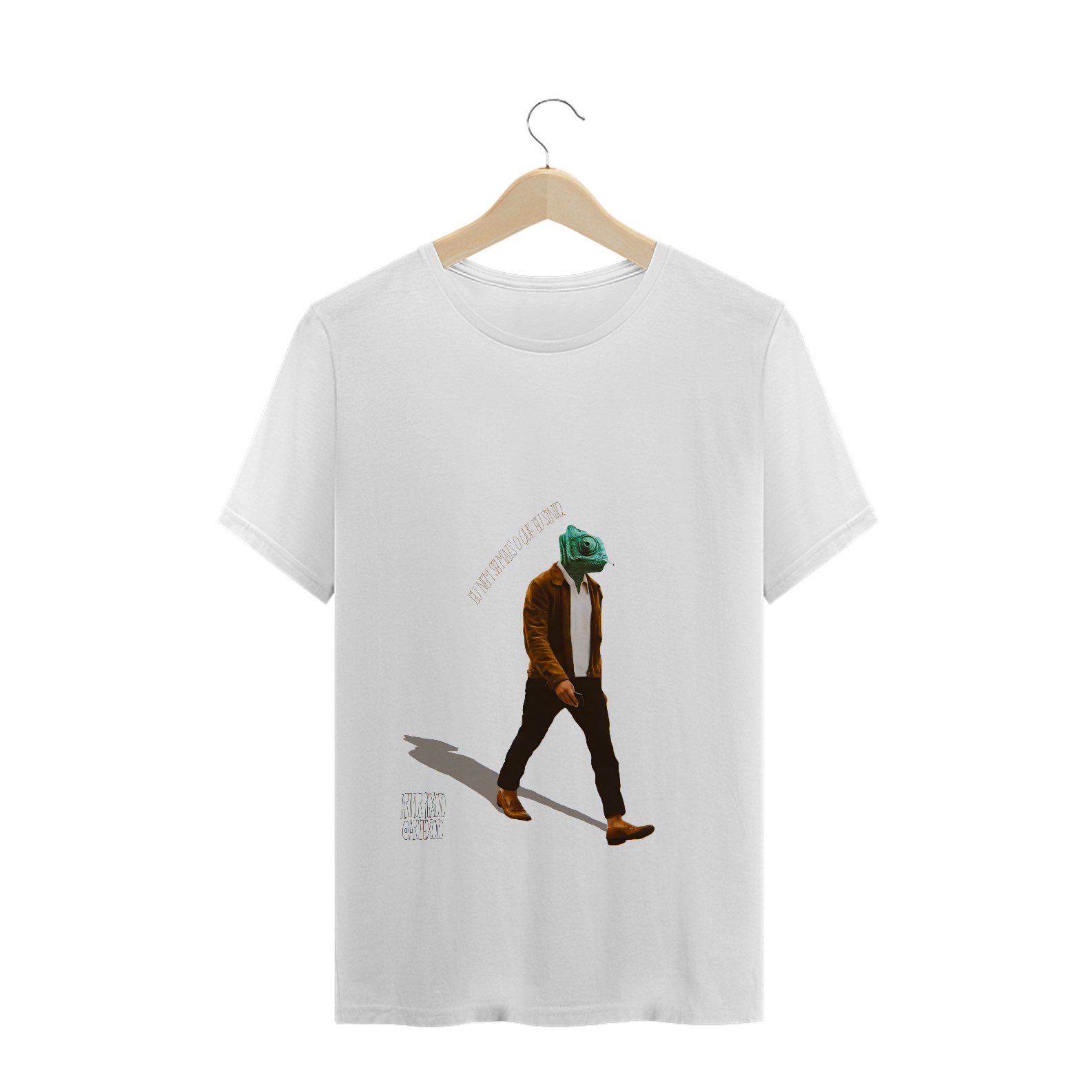 Camiseta Calango em Dúvida