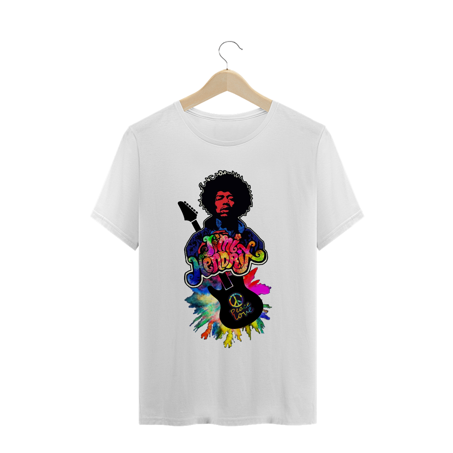 Nome do produto  Camiseta - Jimi Hendrix