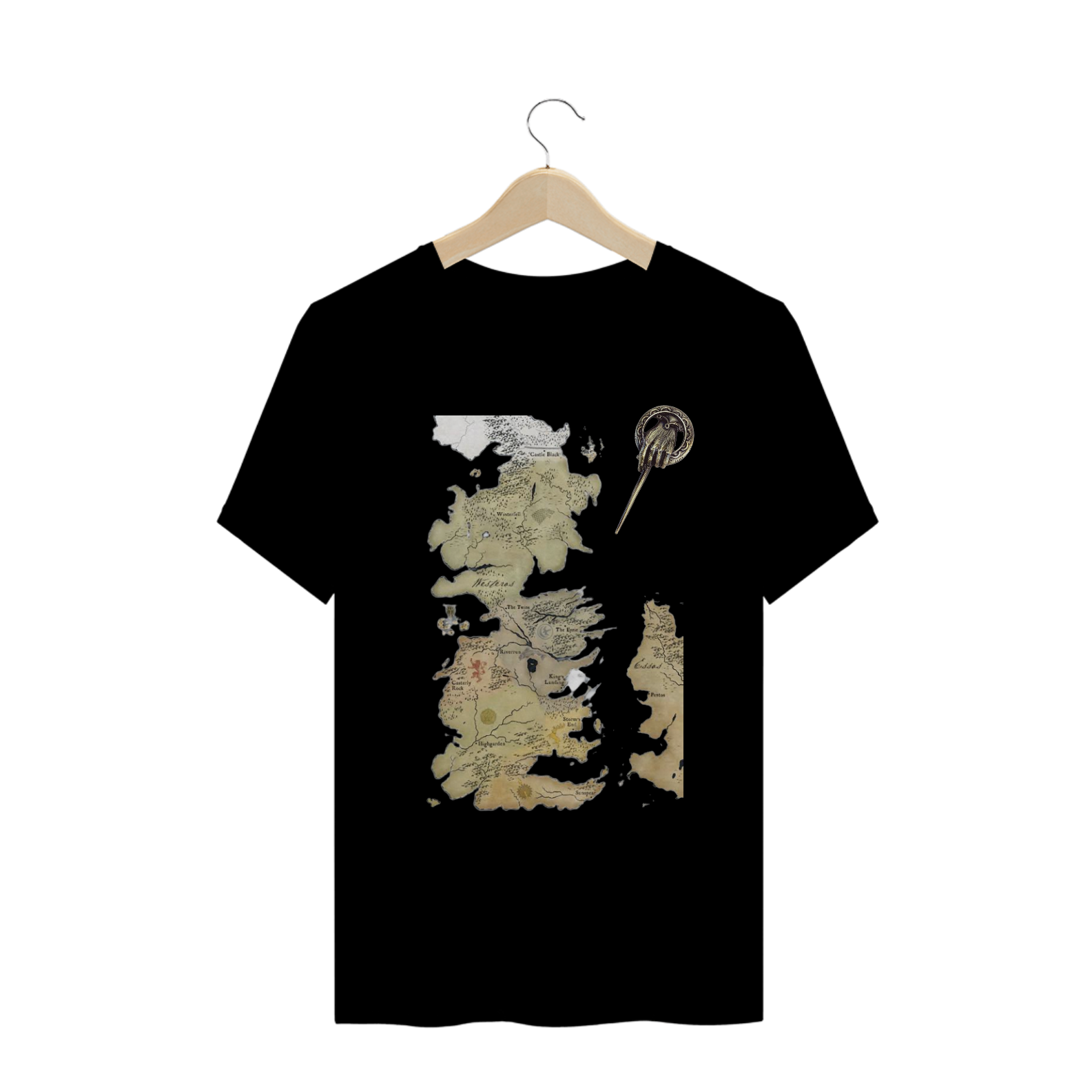 Camiseta - Mapa GOT
