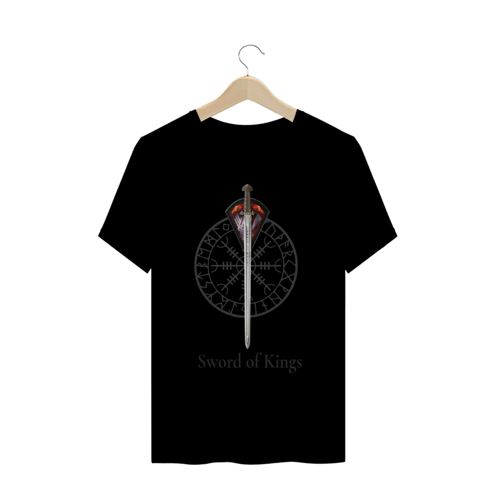 Nome do produto: Camiseta - Espada dos Reis - Vikings 