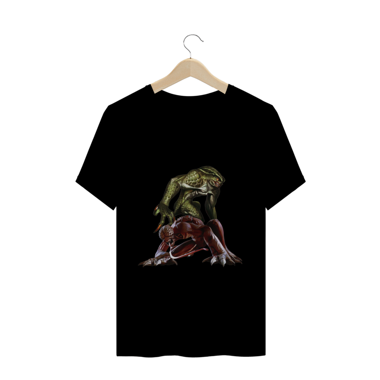 Camiseta - Licker e Hunter - Resident Evil 