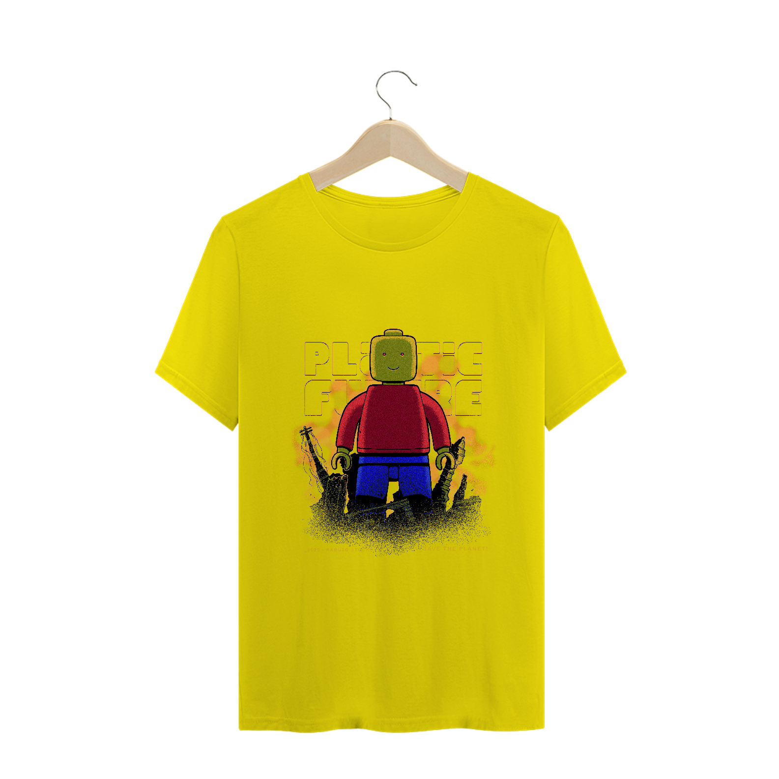 Nome do produto  Camiseta Plastic Future