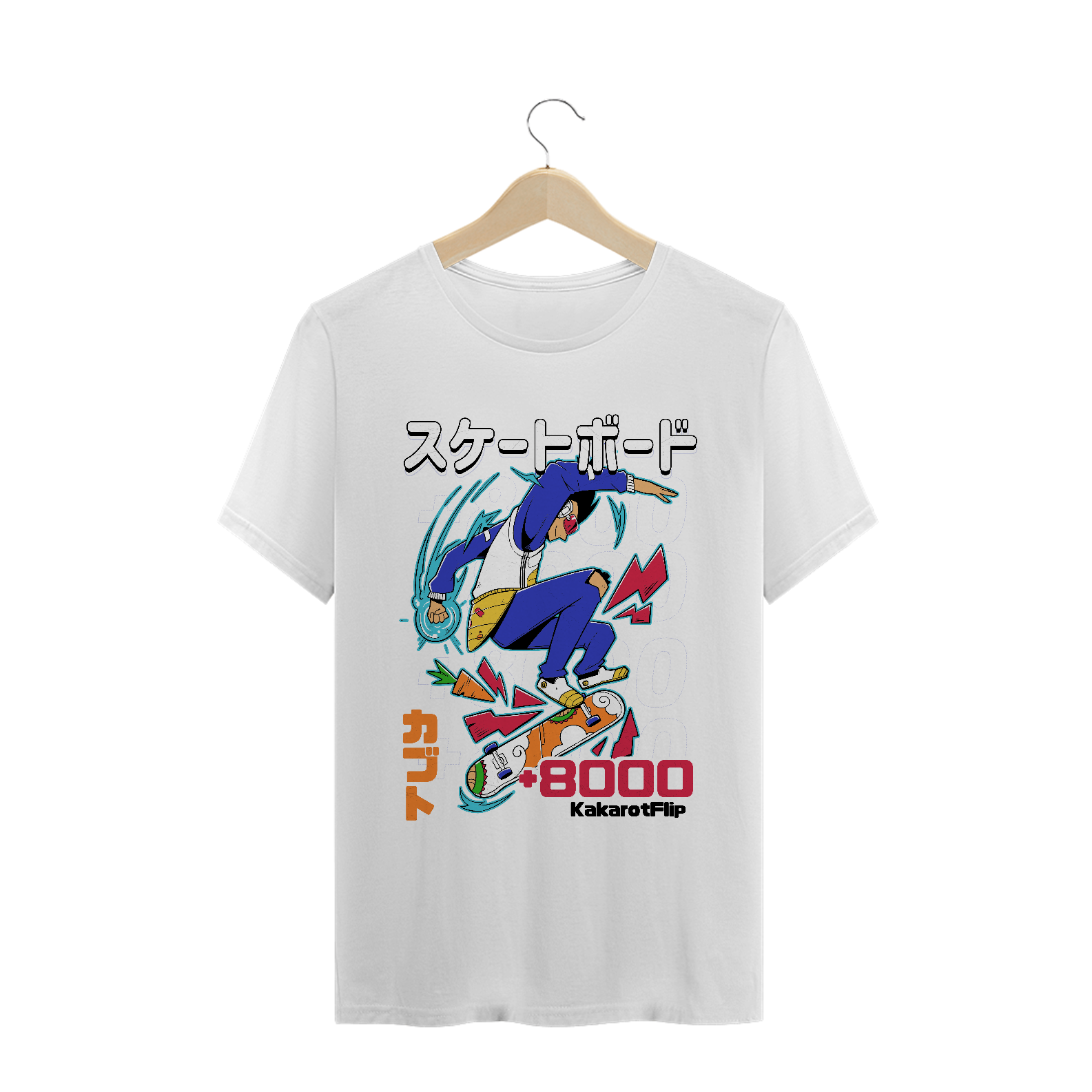 Nome do produto  Camiseta Vegeta SK8