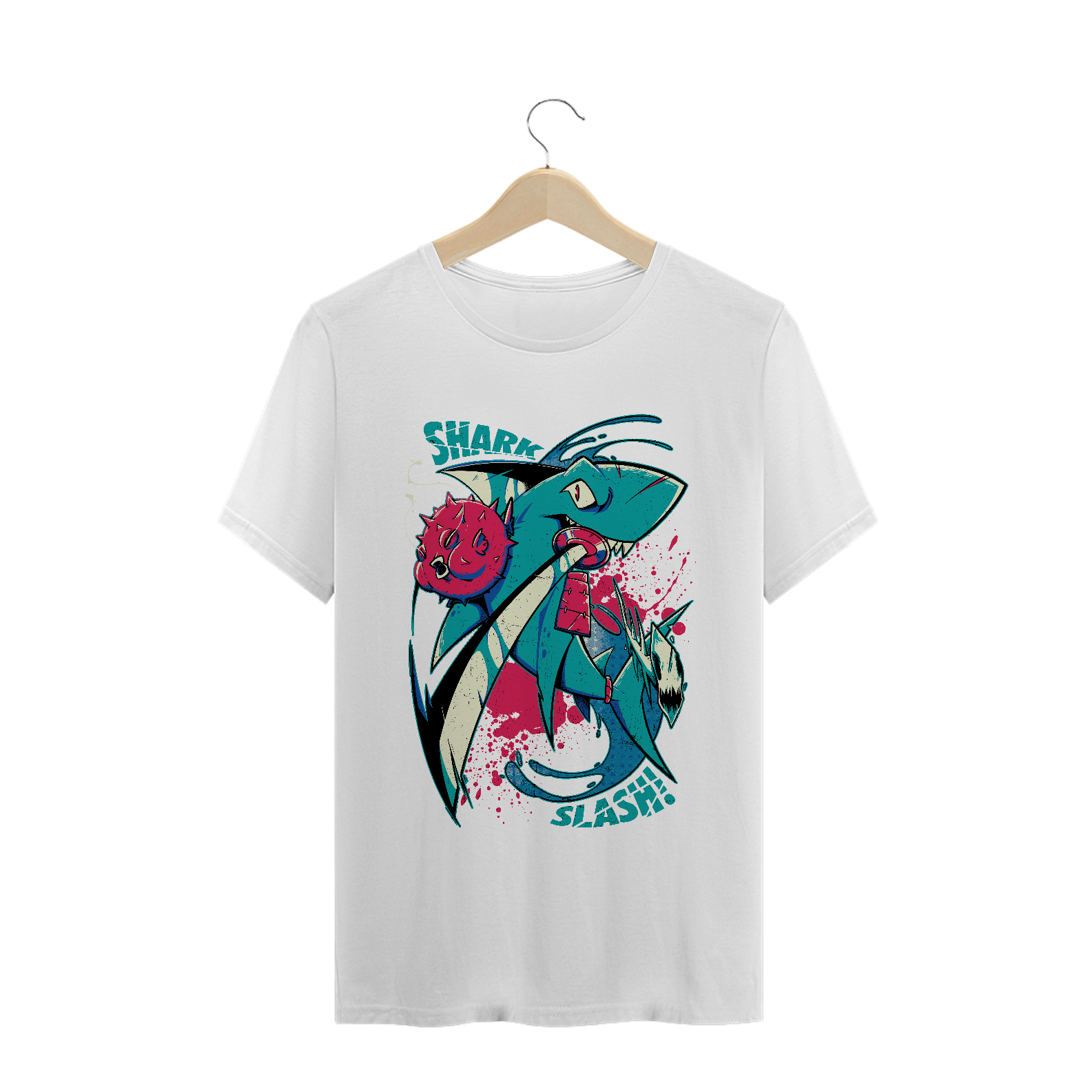 Nome do produto  Camiseta Shark Slash