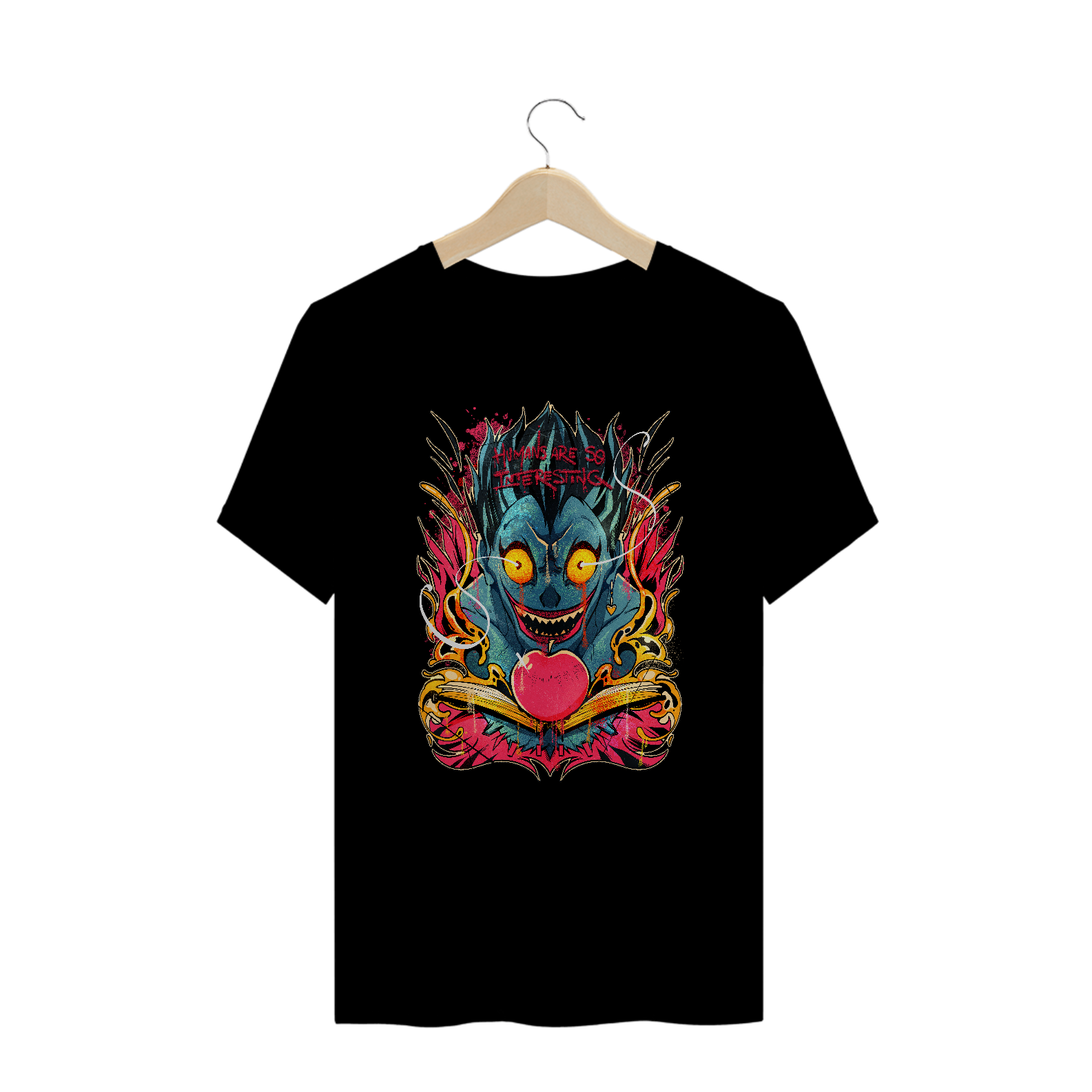 Nome do produto  Camiseta Plus Size Ryuk Shinigami