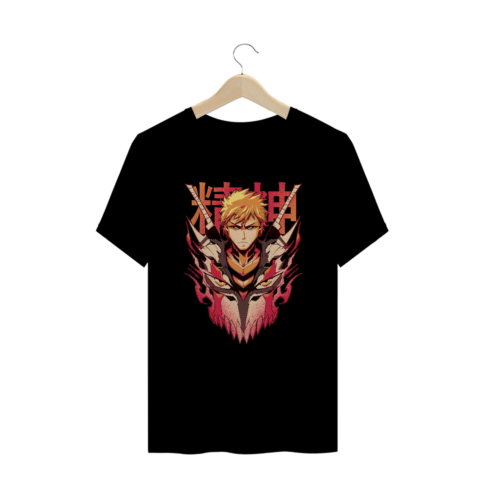 Nome do produto  Camiseta Plus Size Ichigo Hollow