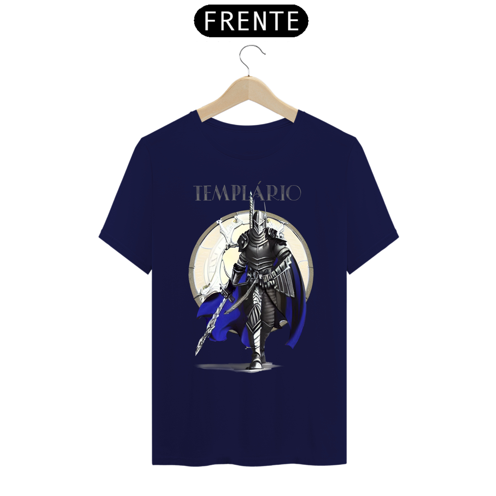 Camiseta Masculina - Coleção Classes Épicas: Templário