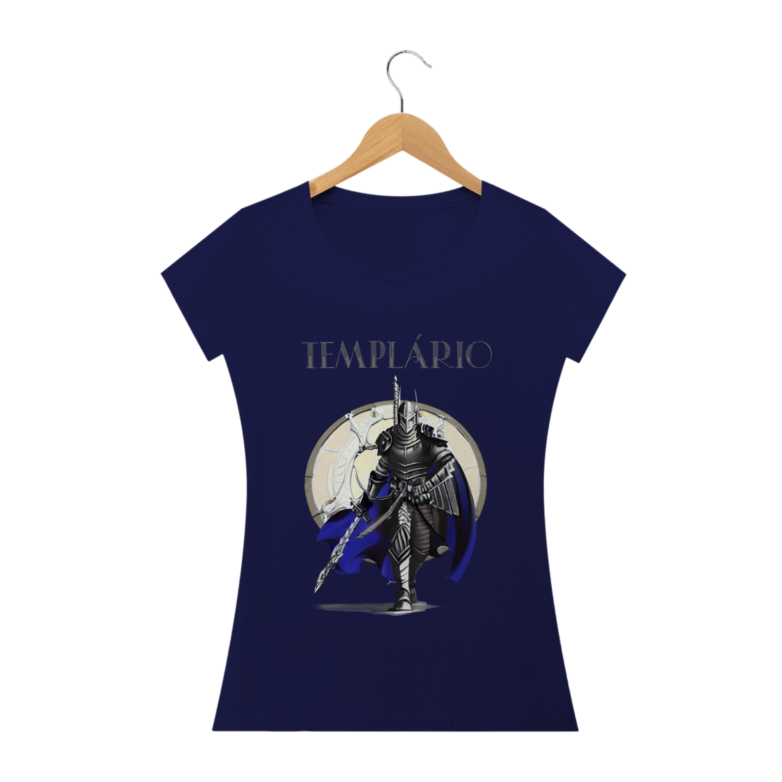Camiseta Feminina - Coleção Classes Épicas: Templário