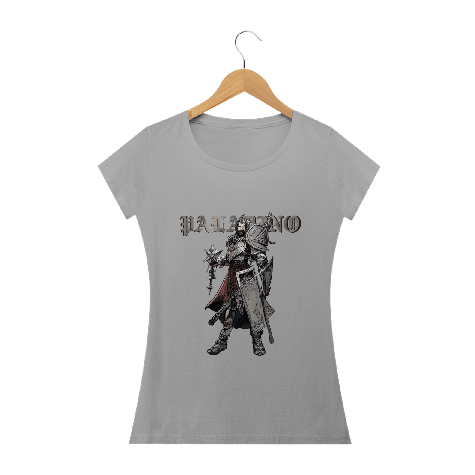 Camiseta Feminina - Classes de Heróis: Paladino